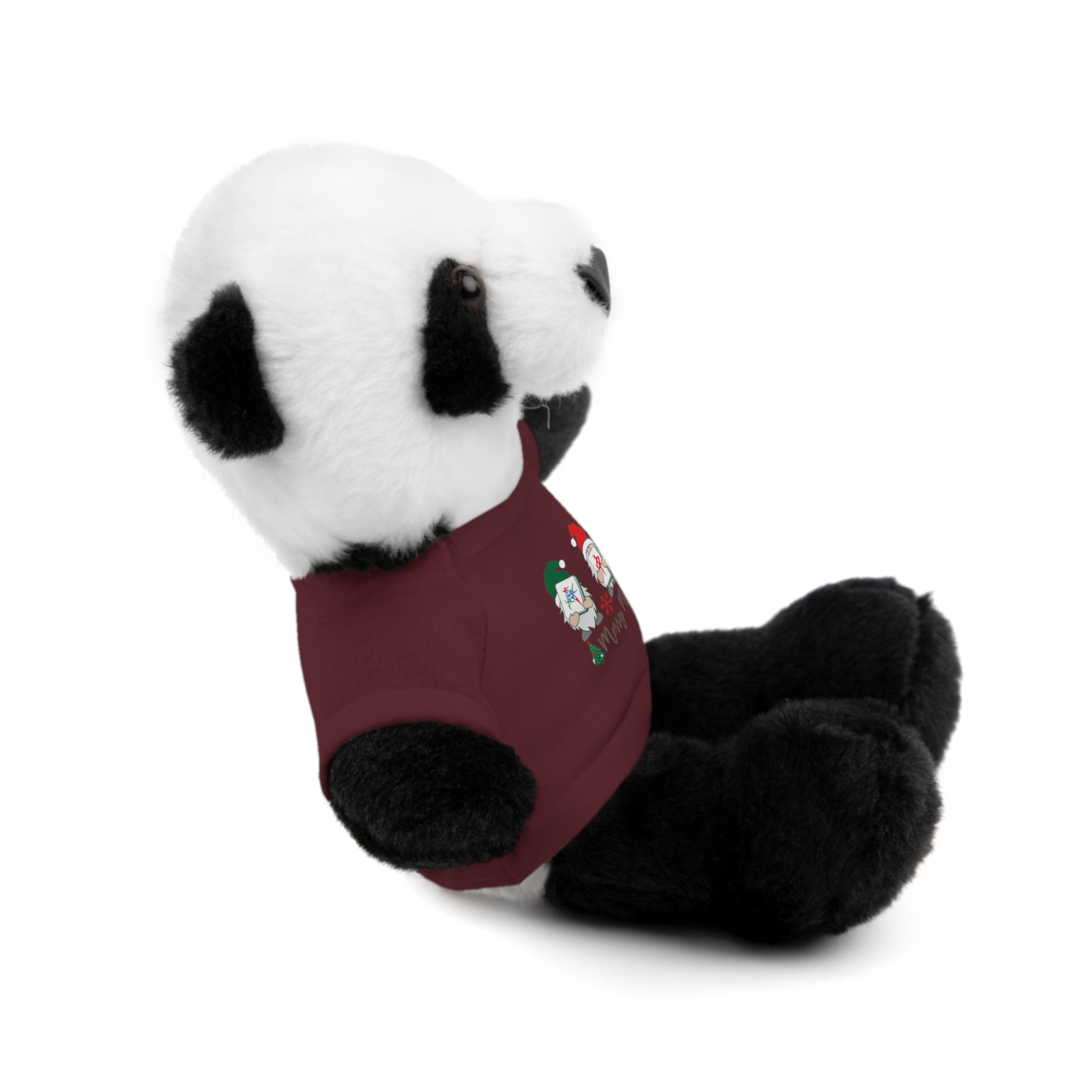 Merry Mahjong Holiday Plush Bear | Festive Mahjong Gnome Christmas Plush (8") - Image 86