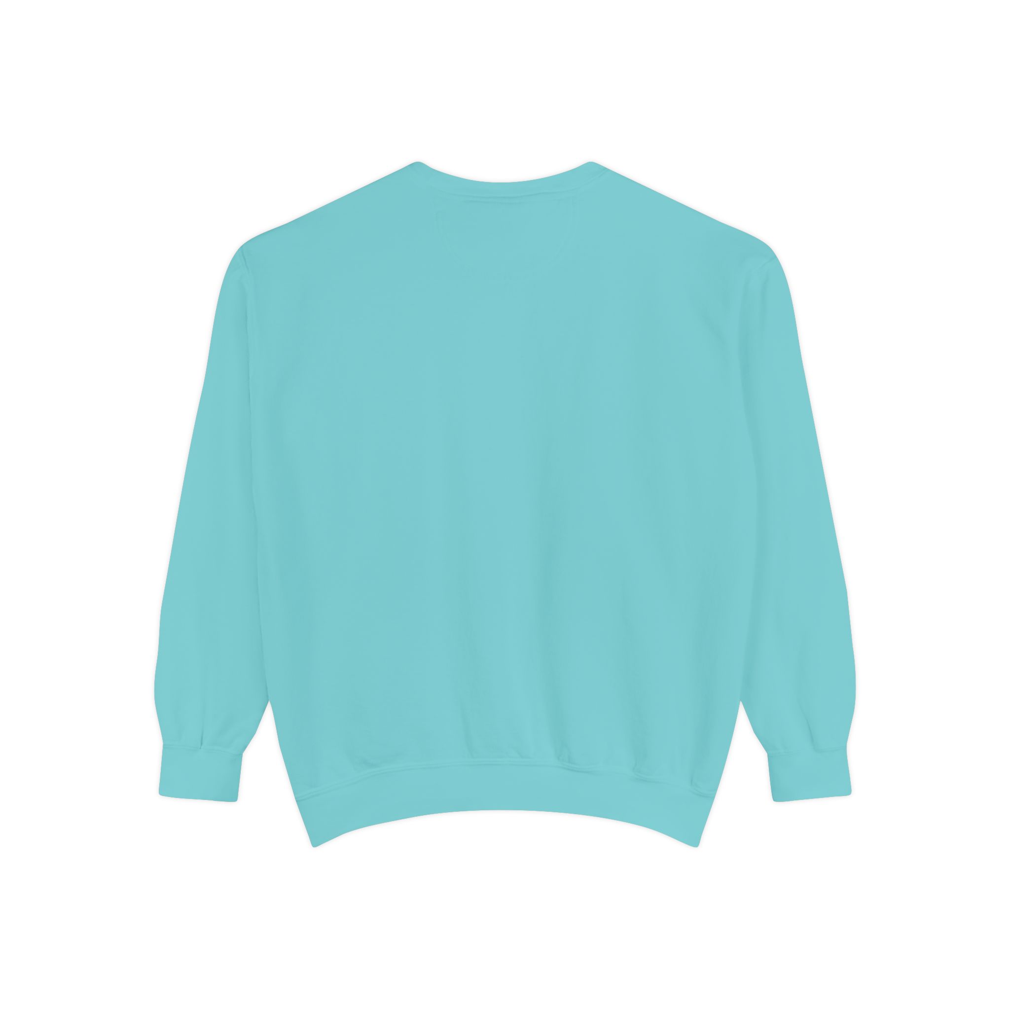 Mahjong Baby Sweatshirt | Unisex Garment-Dyed Crewneck in Baby Blue - Image 22