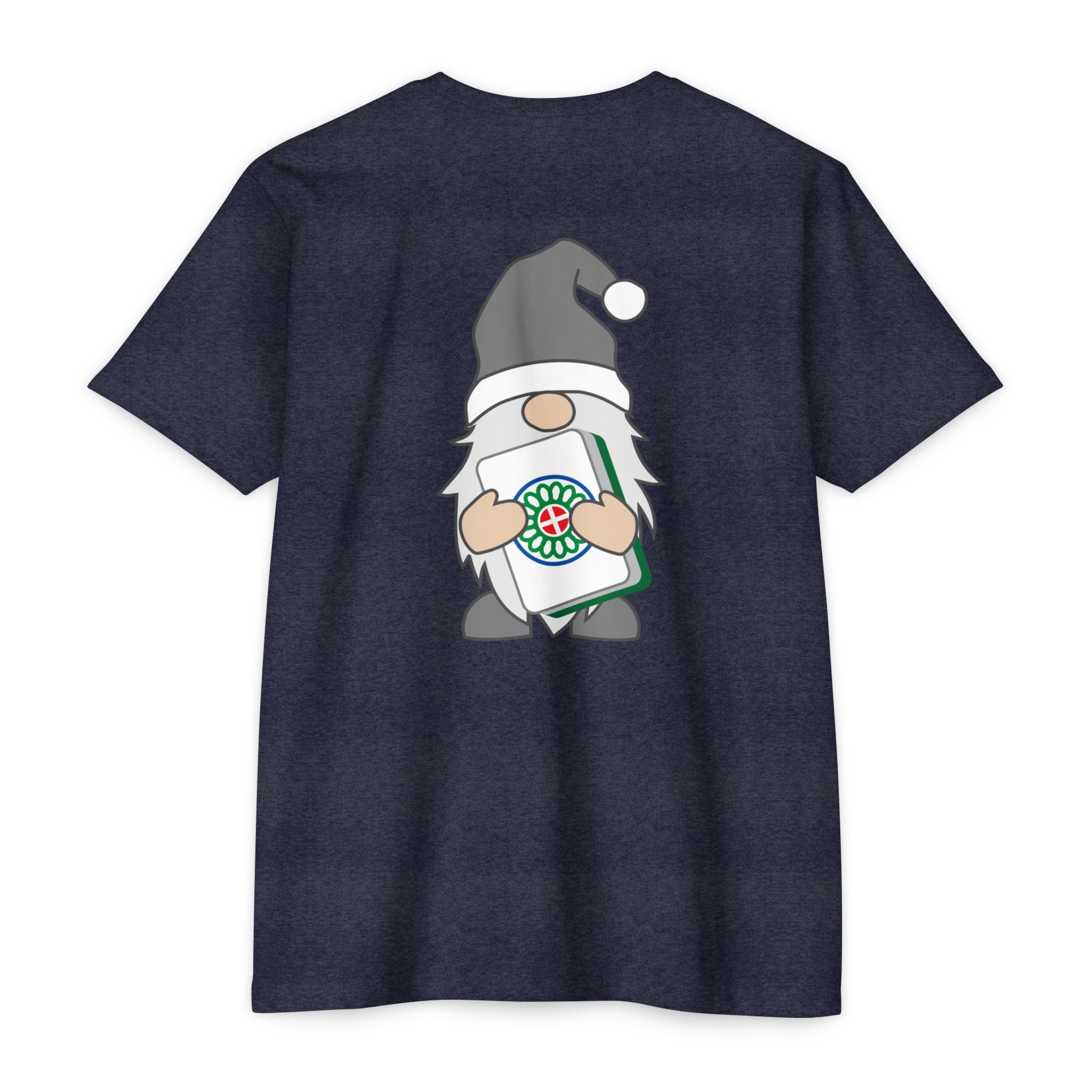 Merry Mahjong Gnome Graphic Tee | Festive Mahjong Tile Shirt for Players & Fans - Image 56