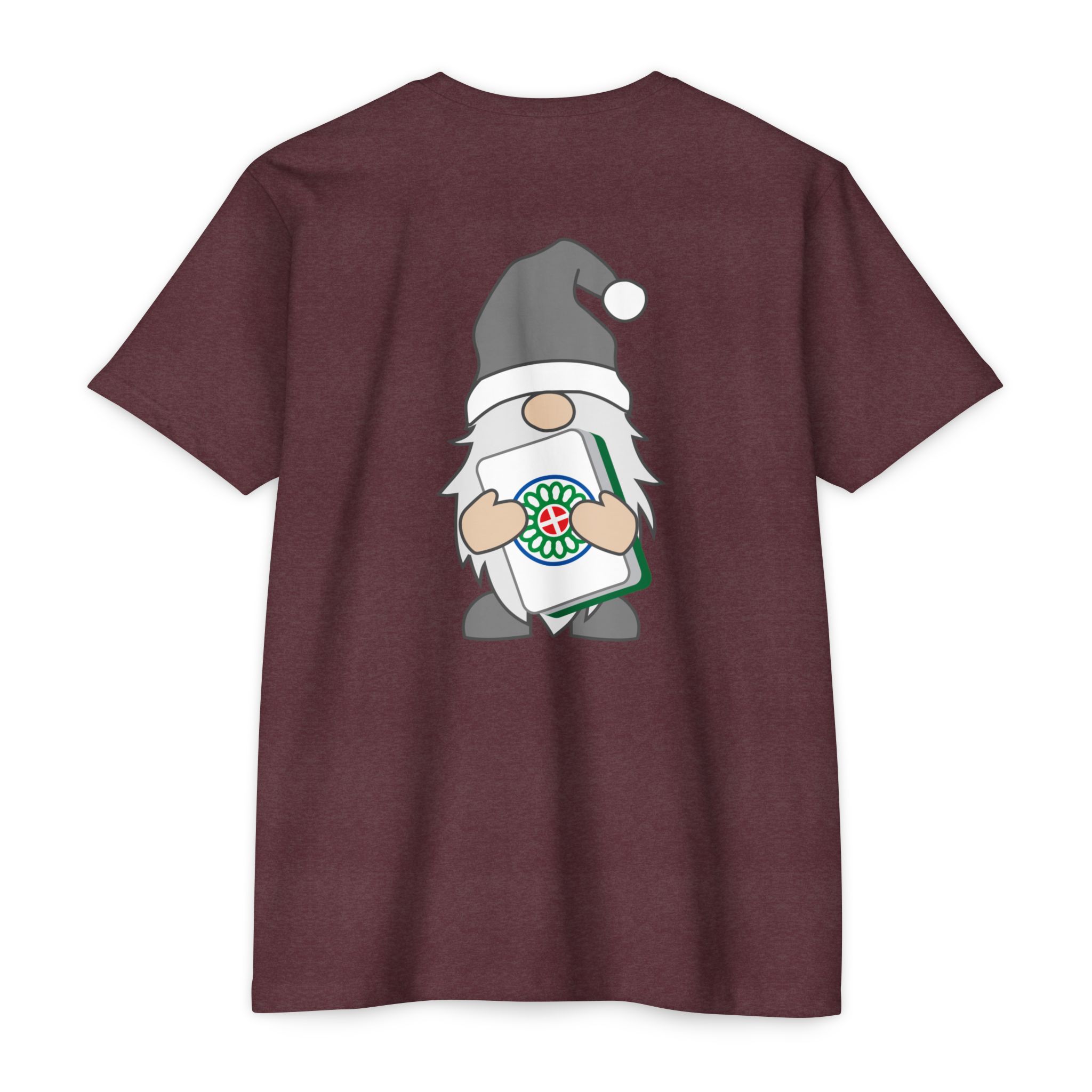 Merry Mahjong Gnome Graphic Tee | Festive Mahjong Tile Shirt for Players & Fans - Image 44