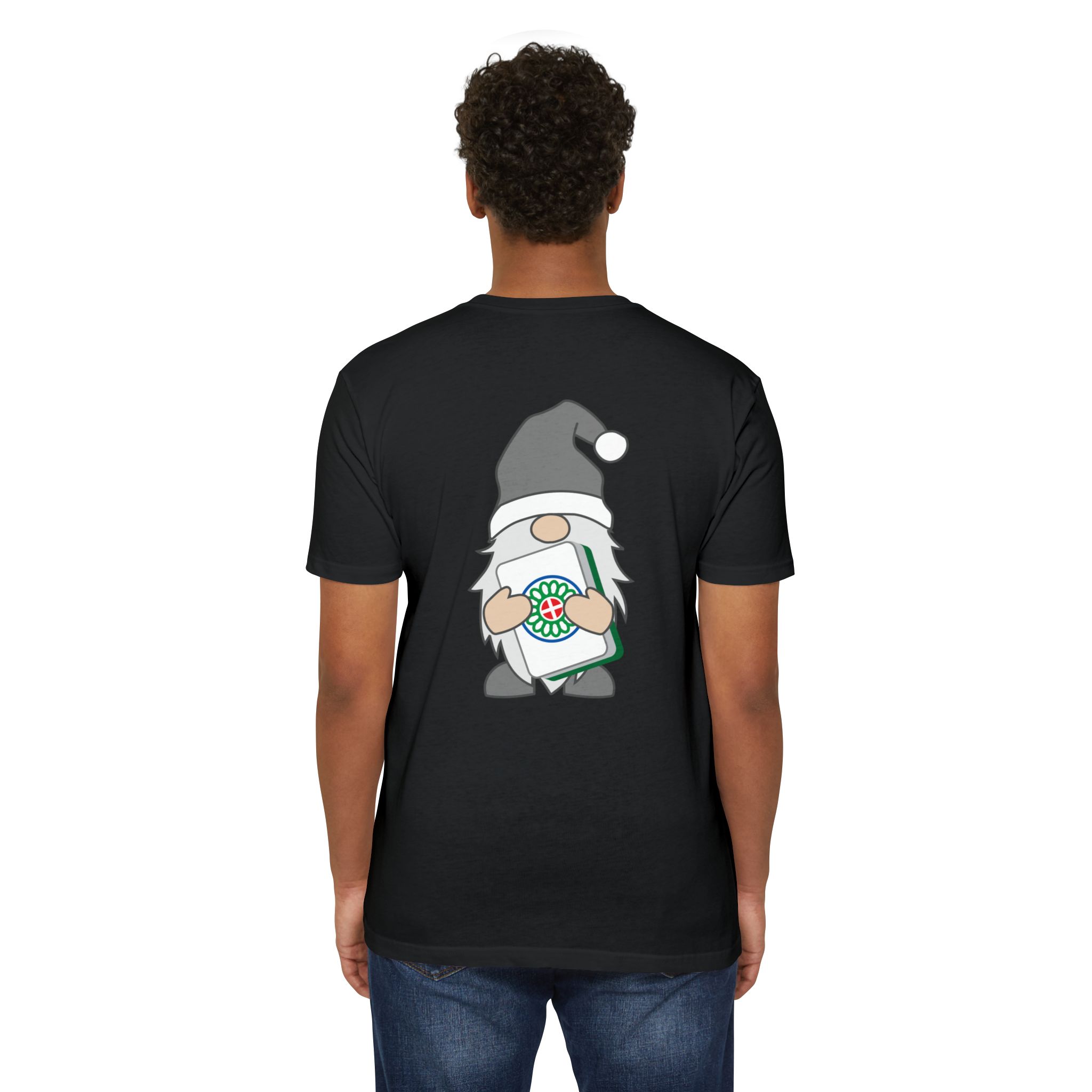 Merry Mahjong Gnome Graphic Tee | Festive Mahjong Tile Shirt for Players & Fans - Image 34