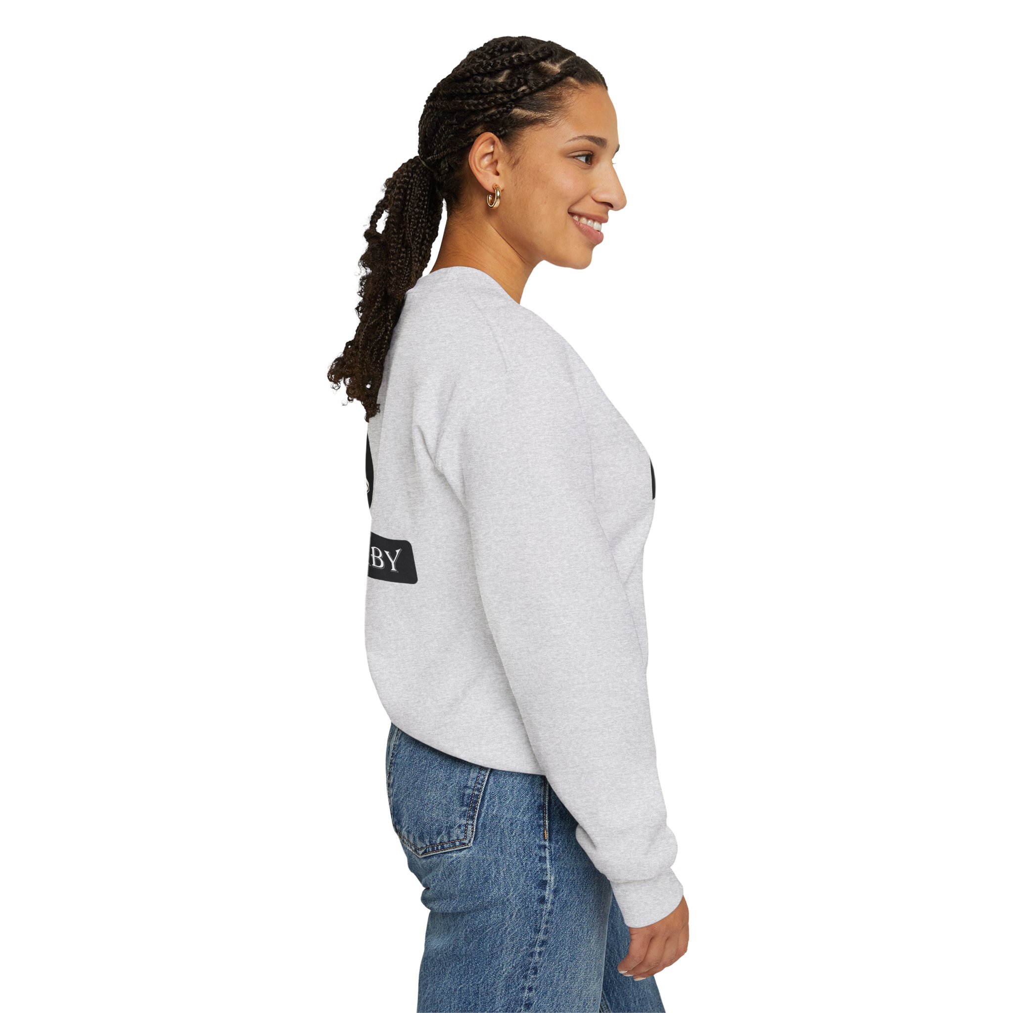Mahjong Crewneck Sweatshirt | “Powered by Snacks and Skill” + Mahjong Baby Logo (Unisex) - Image 33