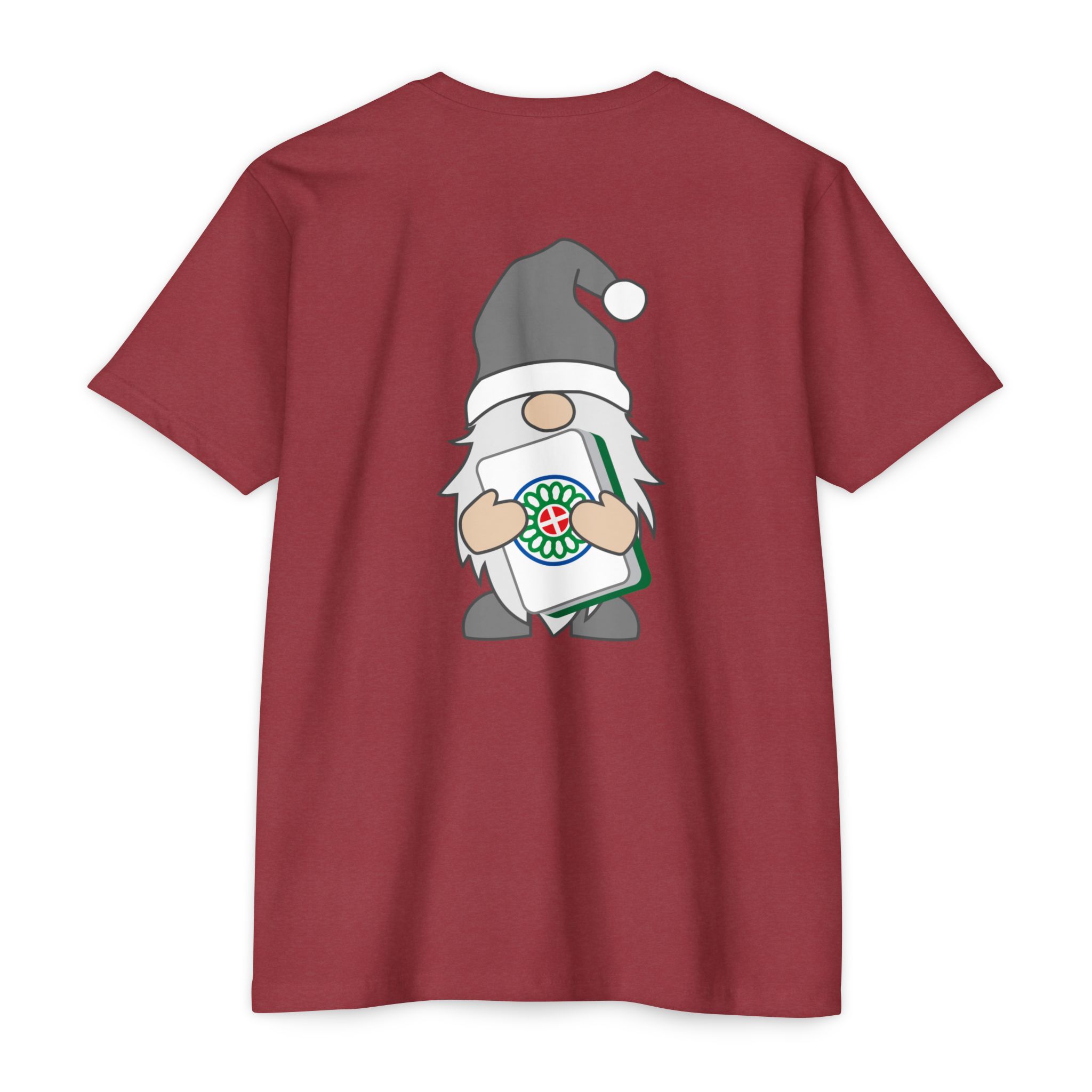 Merry Mahjong Gnome Graphic Tee | Festive Mahjong Tile Shirt for Players & Fans - Image 38