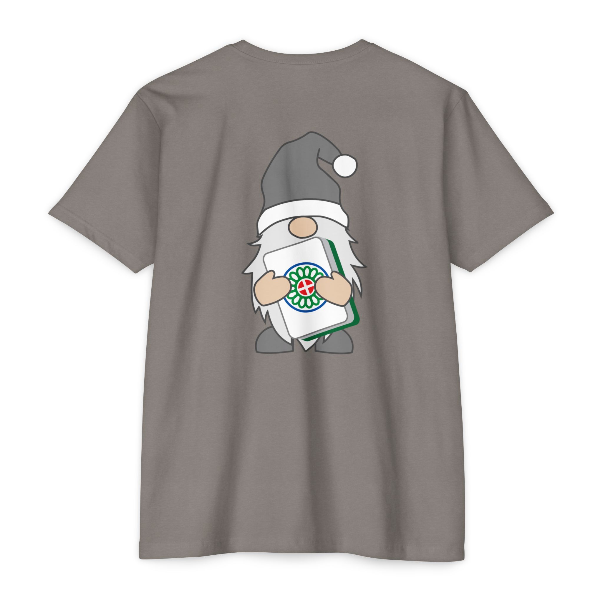 Merry Mahjong Gnome Graphic Tee | Festive Mahjong Tile Shirt for Players & Fans - Image 8