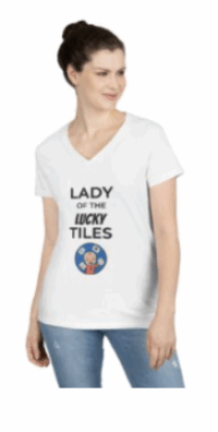 Mahjong Baby Womens Tee