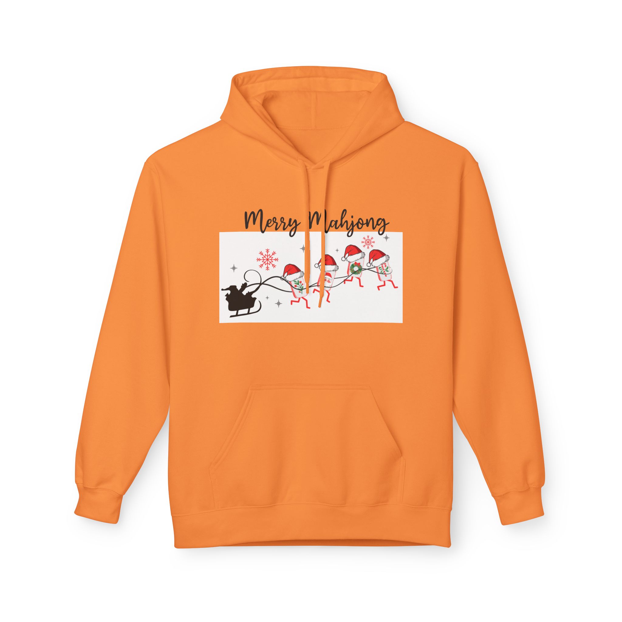 Merry Mahjong Christmas Hoodie | Festive Gnome Holiday Pullover - Image 33