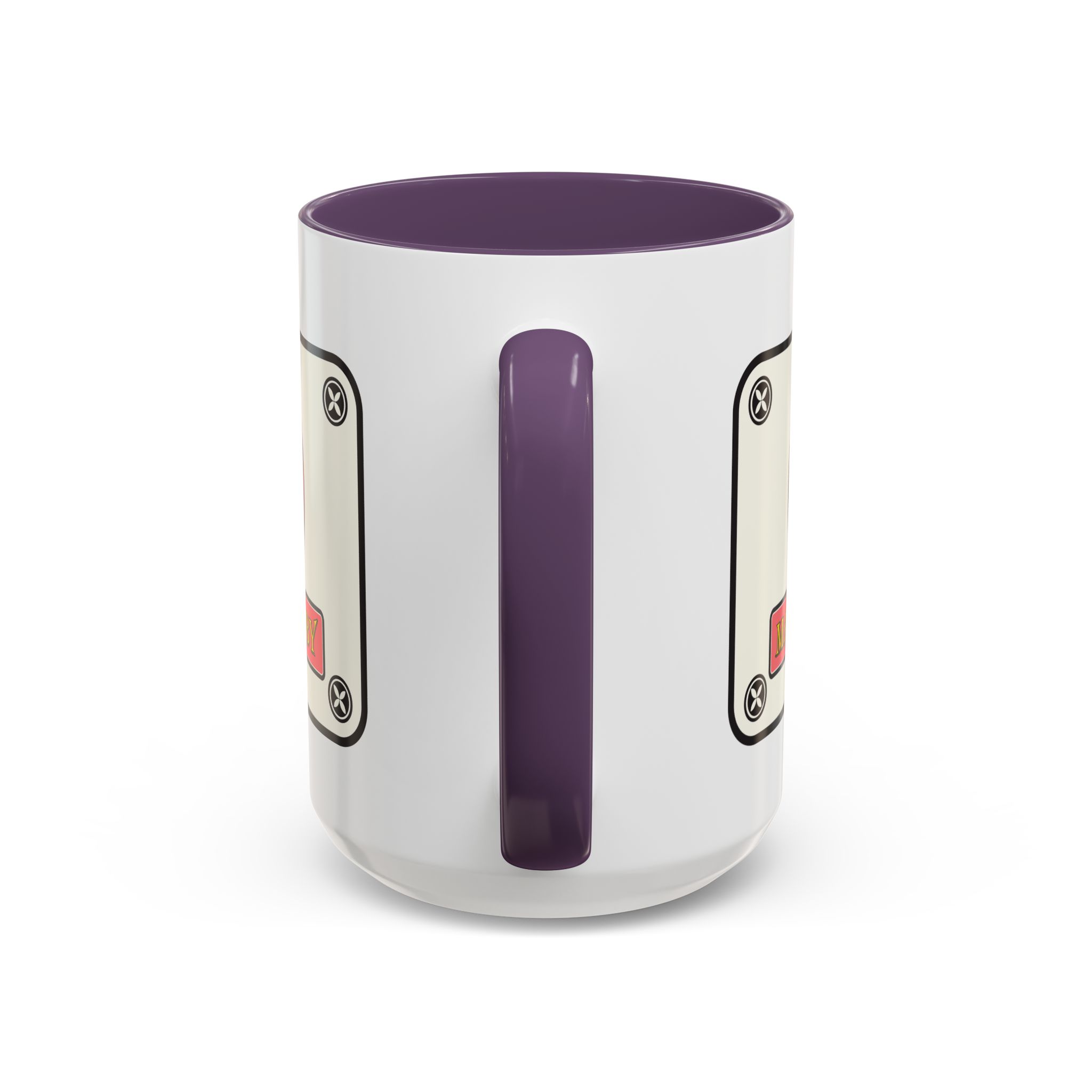 Mahjong Baby Accent Coffee Mug | Retro Ceramic Cup (11oz & 15oz) - Image 88