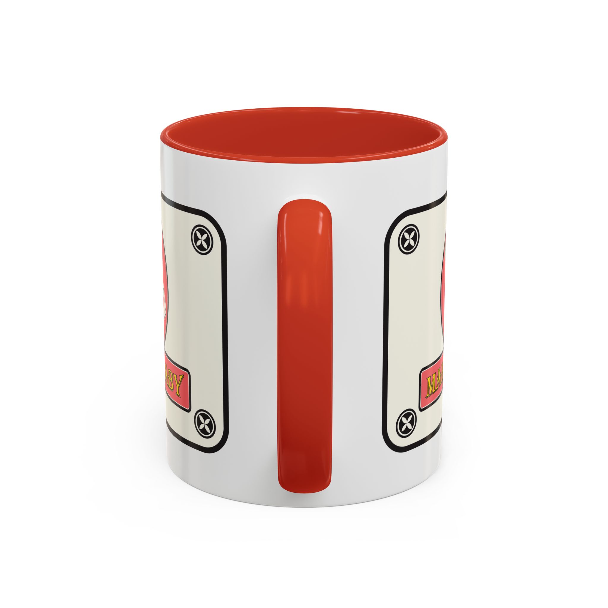 Mahjong Baby Accent Coffee Mug | Retro Ceramic Cup (11oz & 15oz) - Image 16