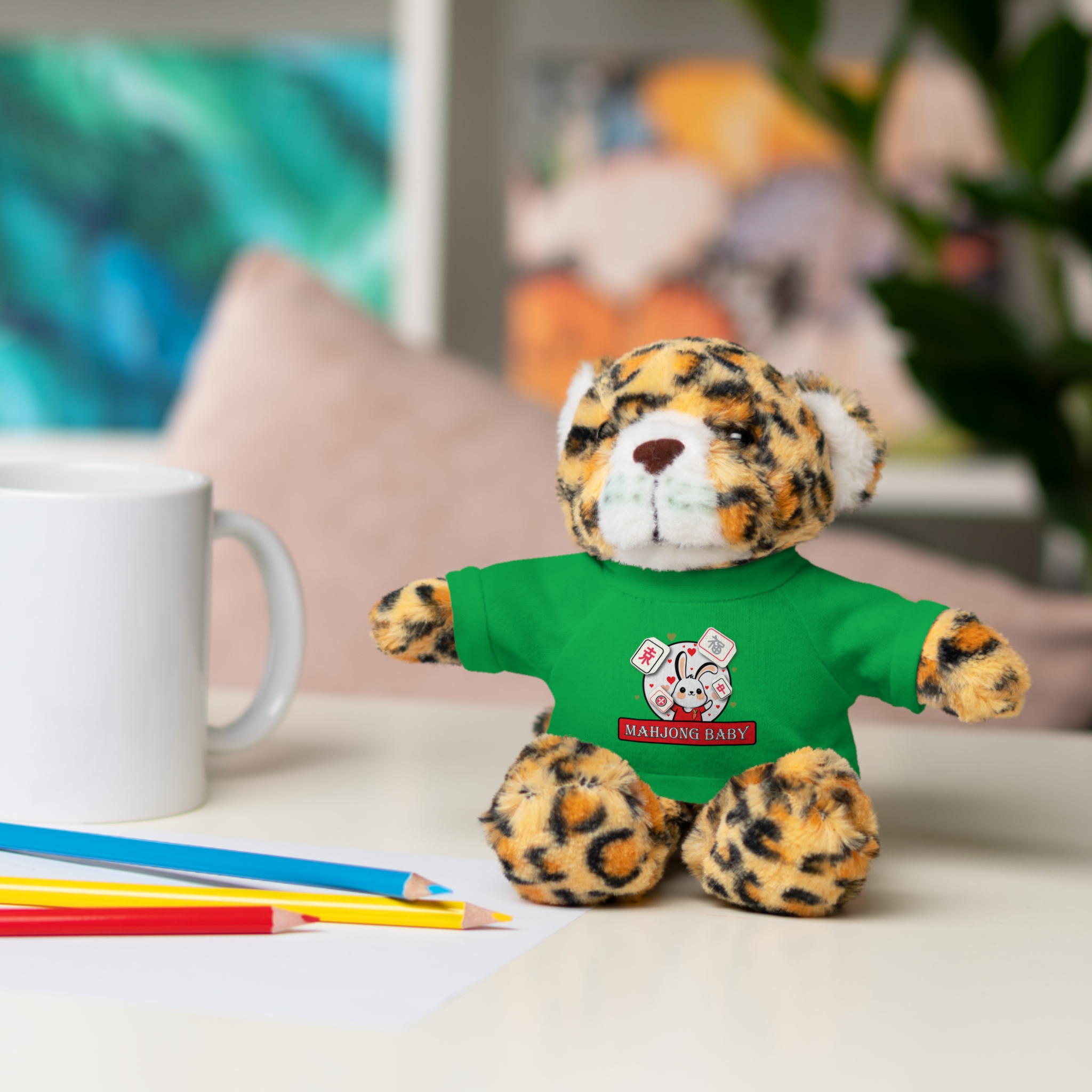 “Mahjong Baby” Valentine Teddy | Adorable Plush Gift for Mahjong Fans - Image 45