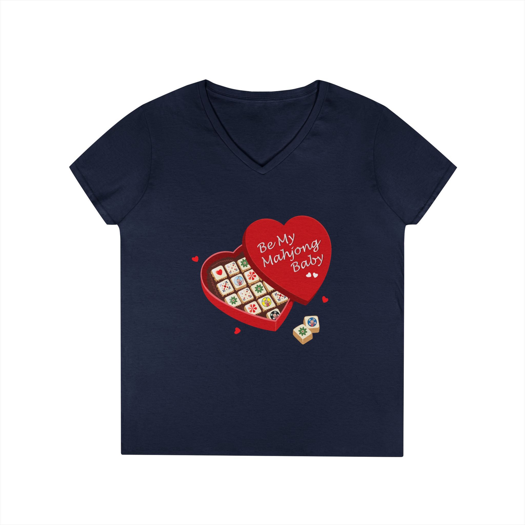 Mahjong Valentine’s T-Shirt | Be My Mahjong Baby Shirt - Image 10