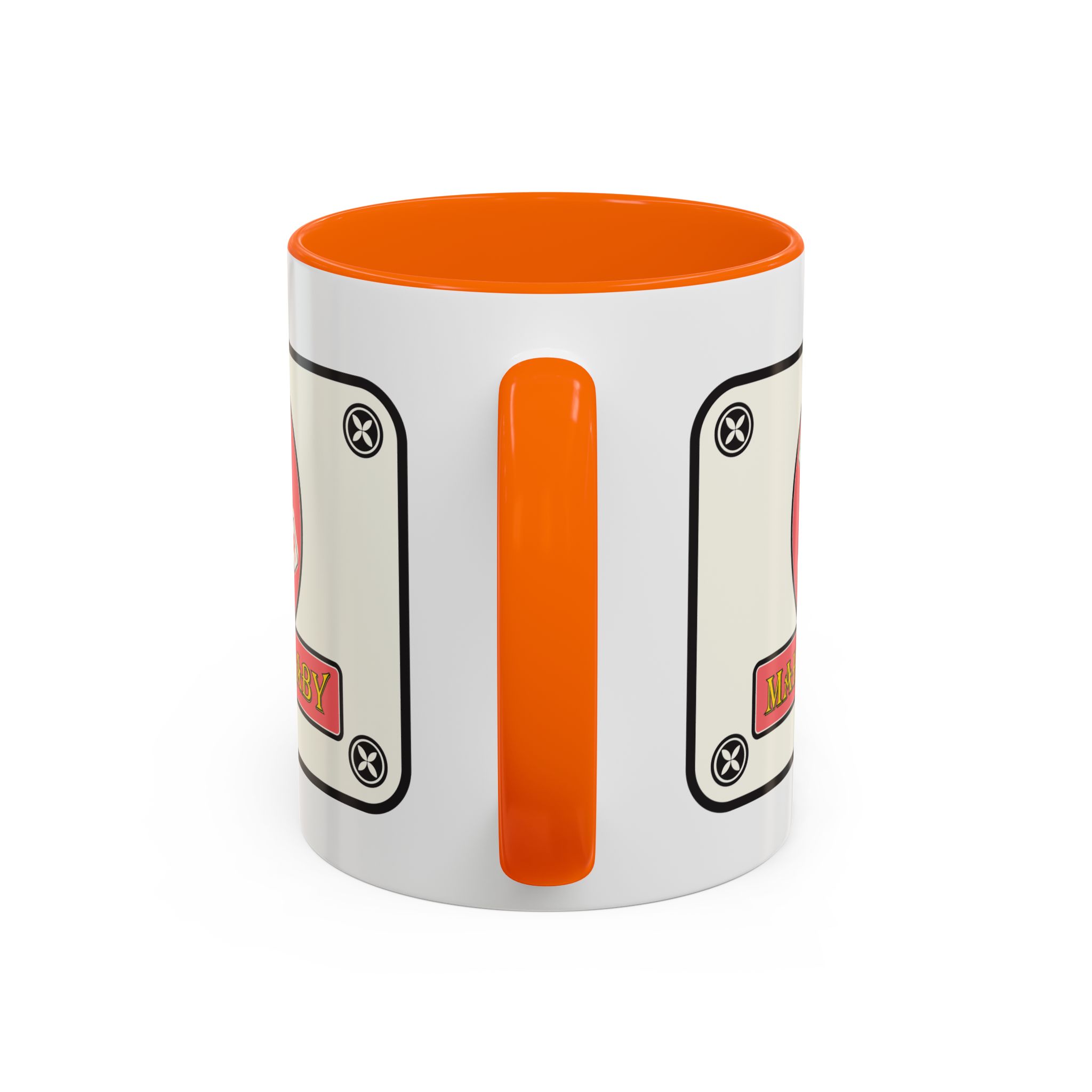 Mahjong Baby Accent Coffee Mug | Retro Ceramic Cup (11oz & 15oz) - Image 64