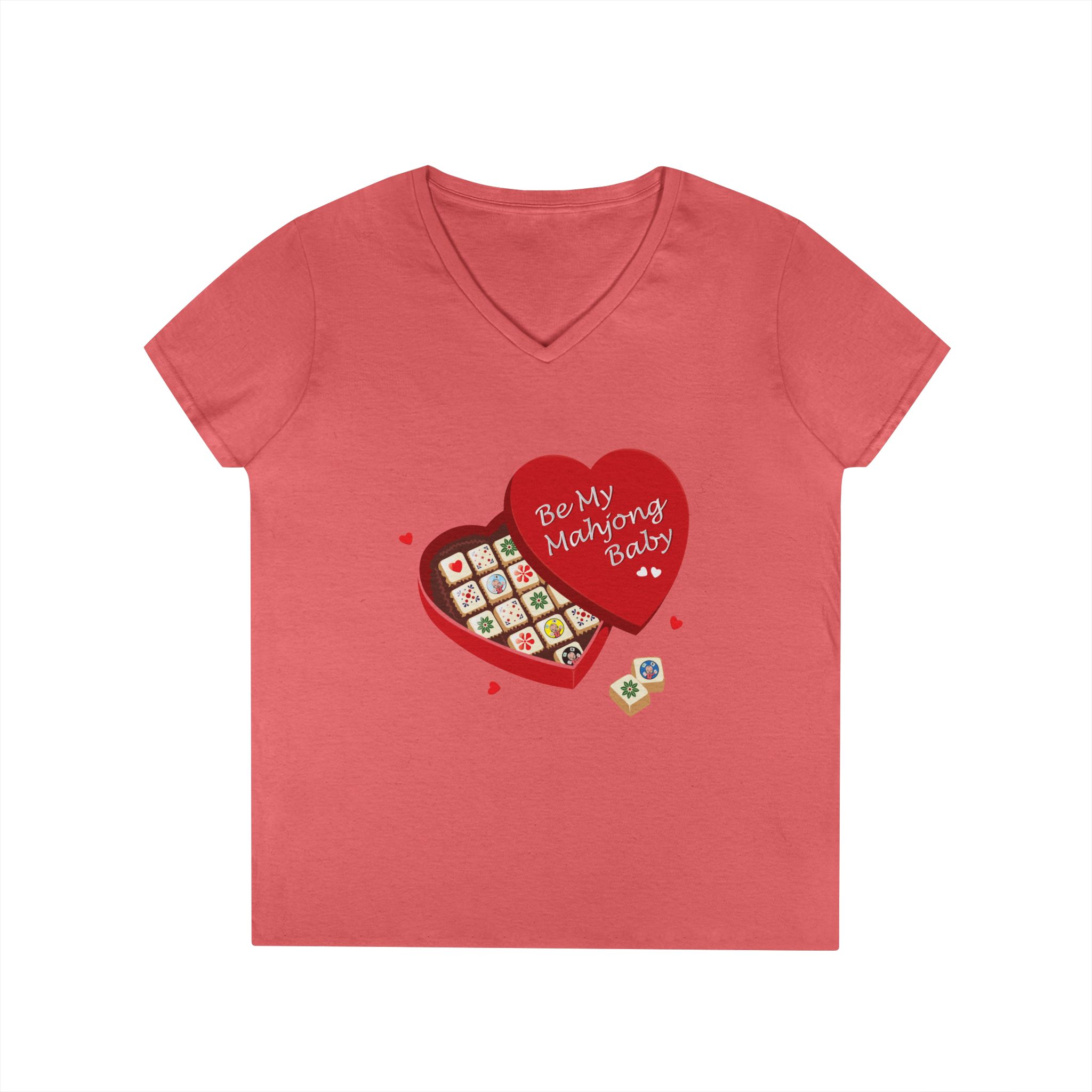 Mahjong Valentine’s T-Shirt | Be My Mahjong Baby Shirt - Image 8