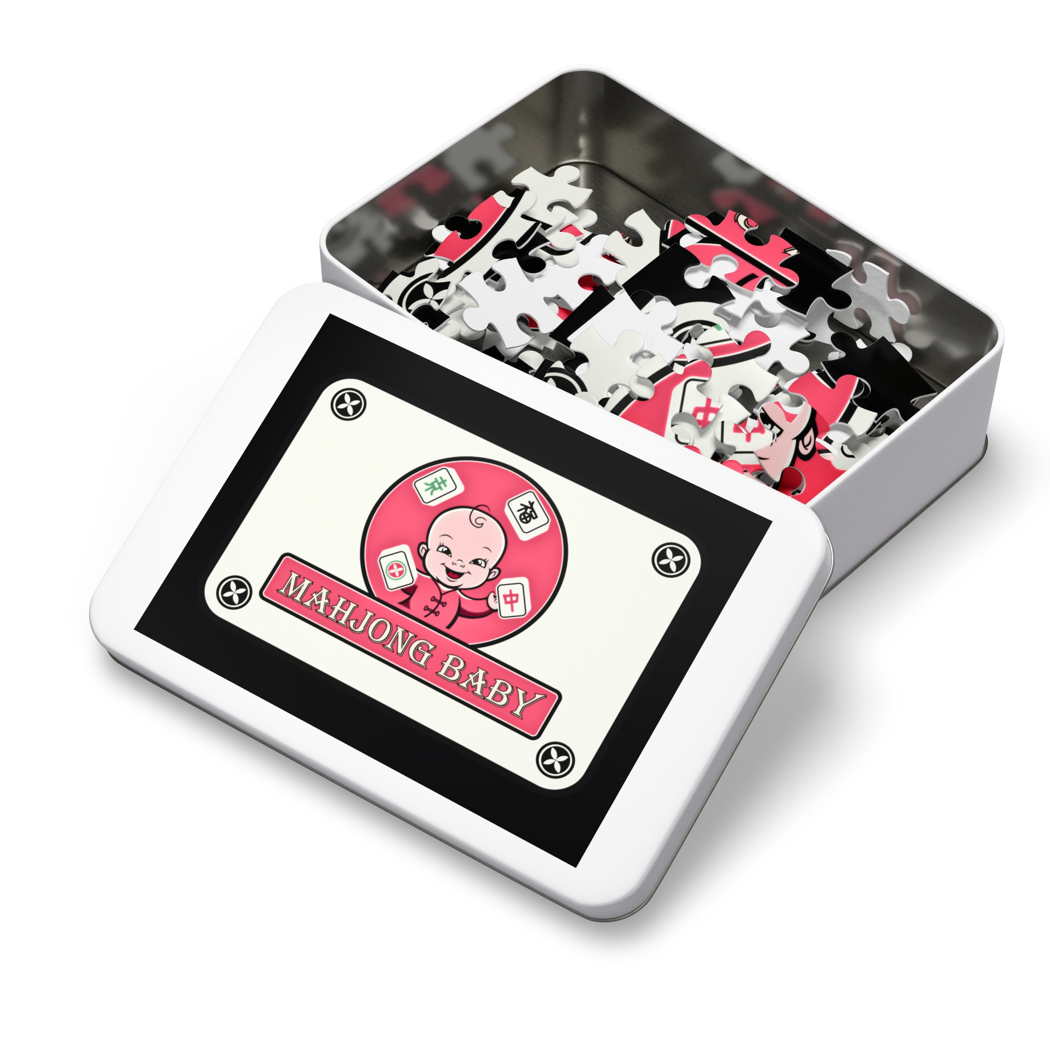 Mahjong Baby Puzzle | Retro Mahjong Tile Jigsaw with Tin (30–2000 Pieces) - Image 15