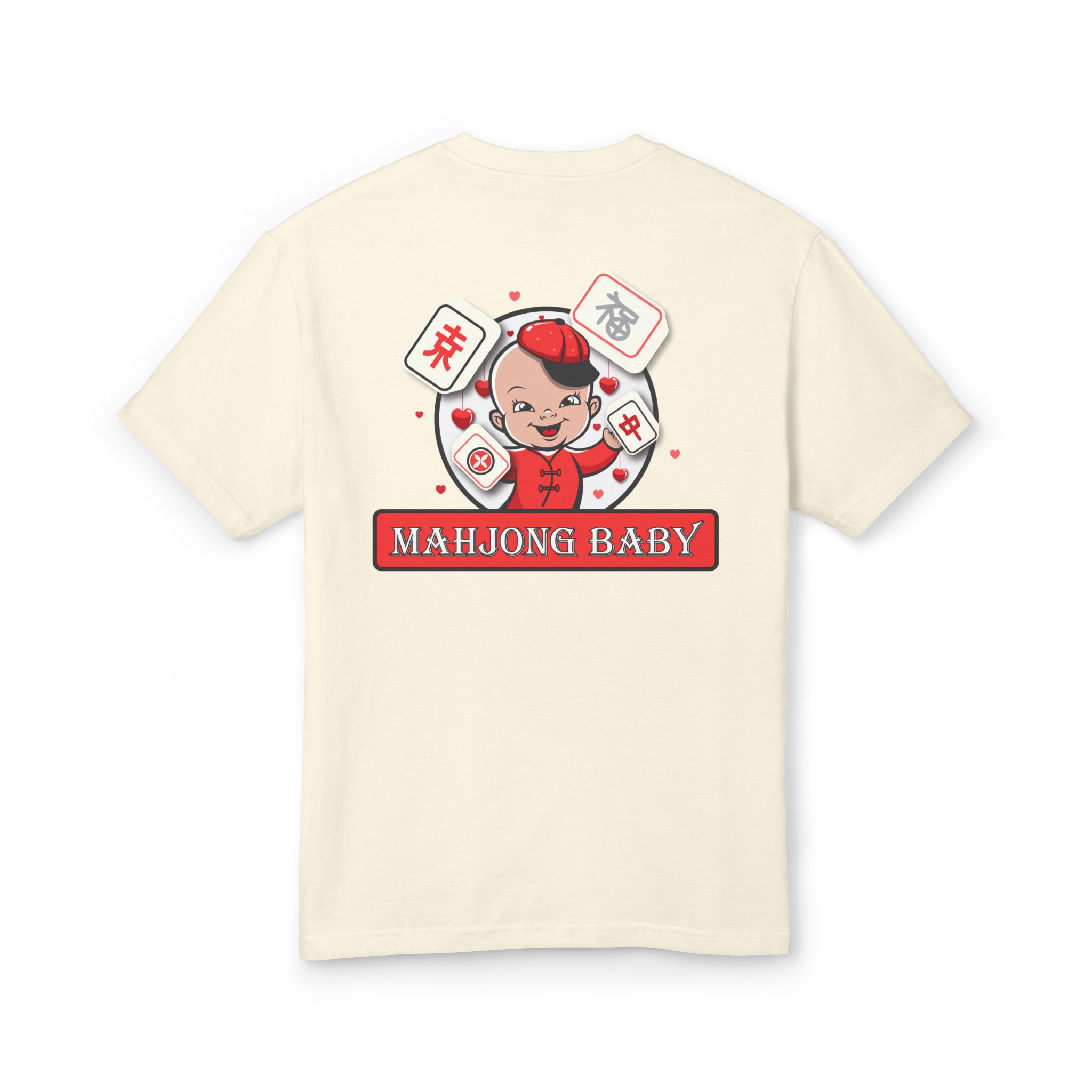 “Thrown With Love” Mahjong T-Shirt — Unisex Soft Cotton Tee - Image 3