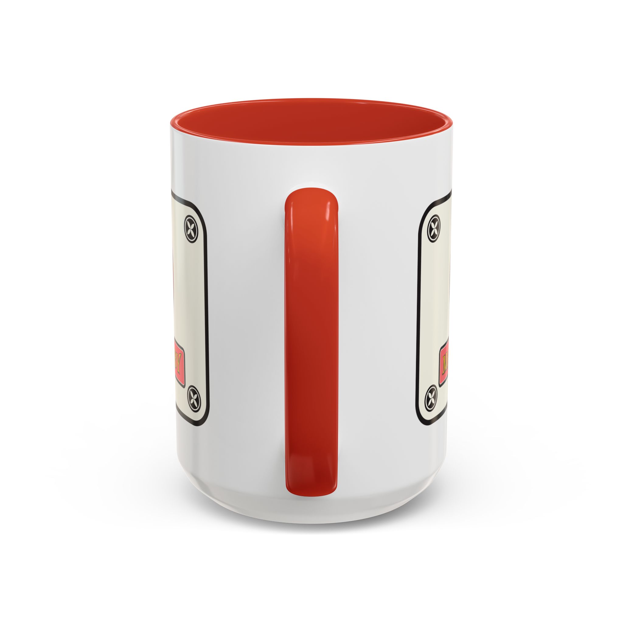 Mahjong Baby Accent Coffee Mug | Retro Ceramic Cup (11oz & 15oz) - Image 34