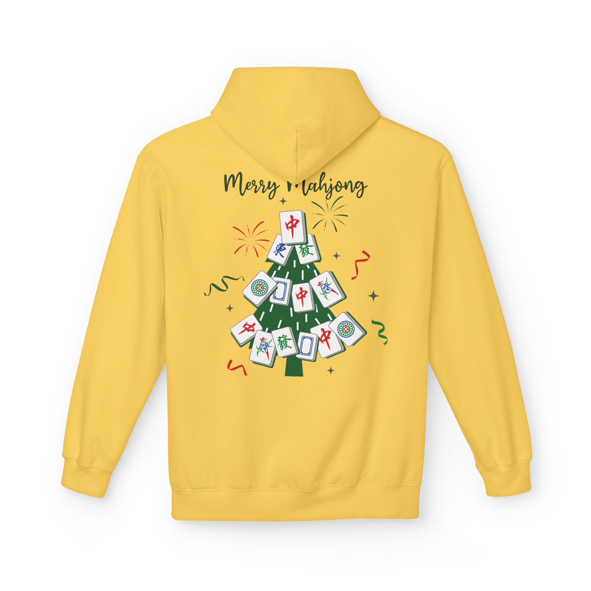 Merry Mahjong Christmas Hoodie | Festive Gnome Holiday Pullover - Image 42