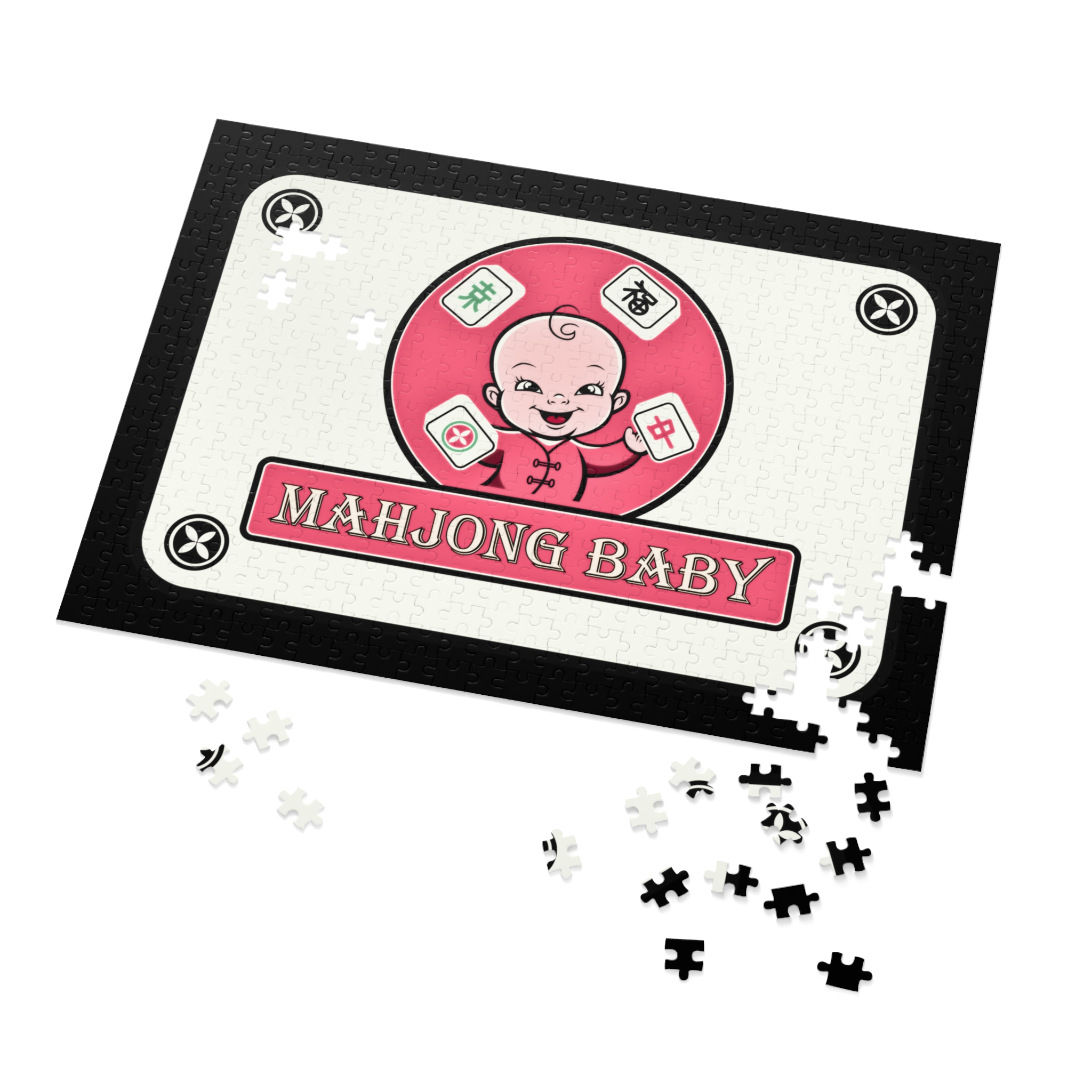 Mahjong Baby Puzzle | Retro Mahjong Tile Jigsaw with Tin (30–2000 Pieces) - Image 8
