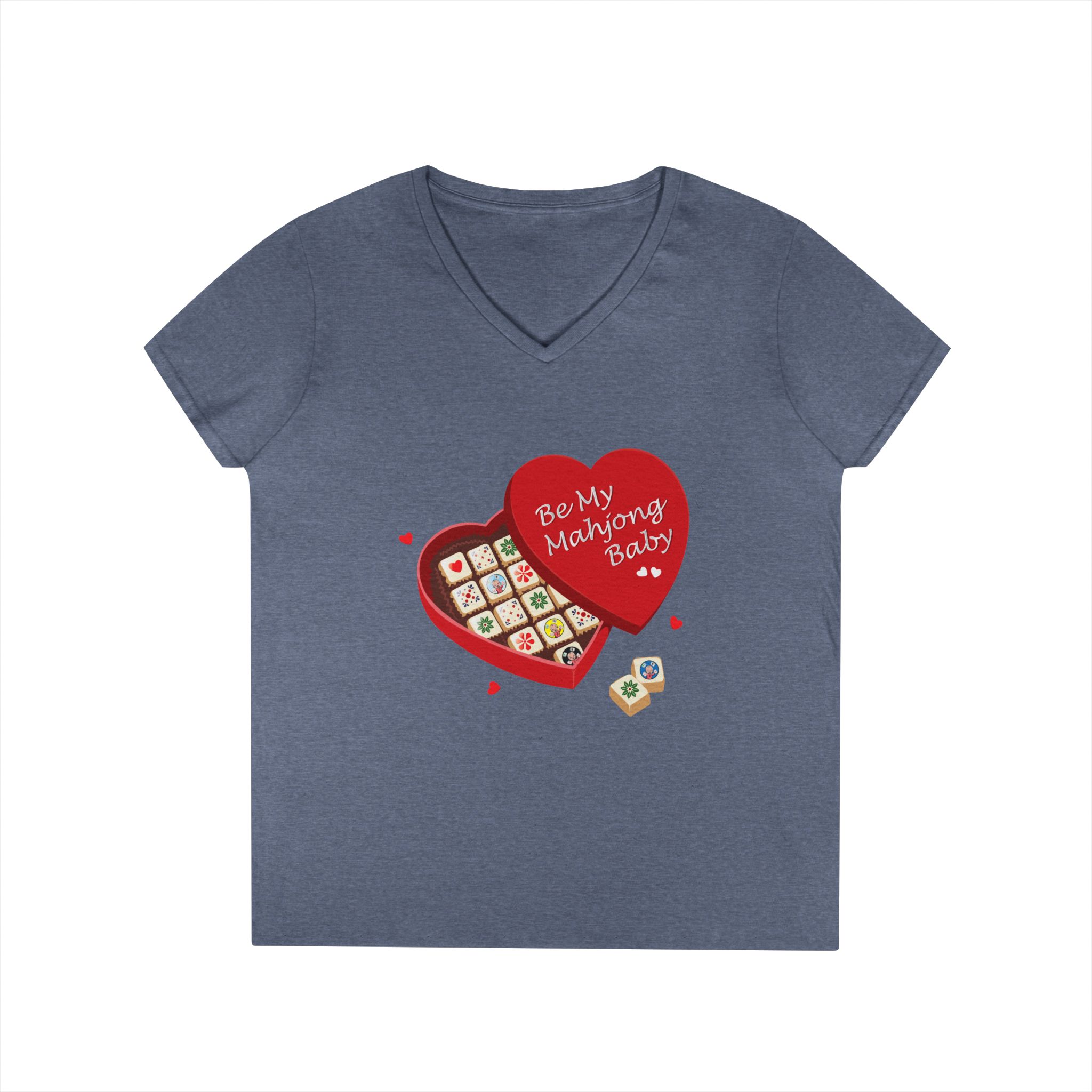 Mahjong Valentine’s T-Shirt | Be My Mahjong Baby Shirt - Image 9