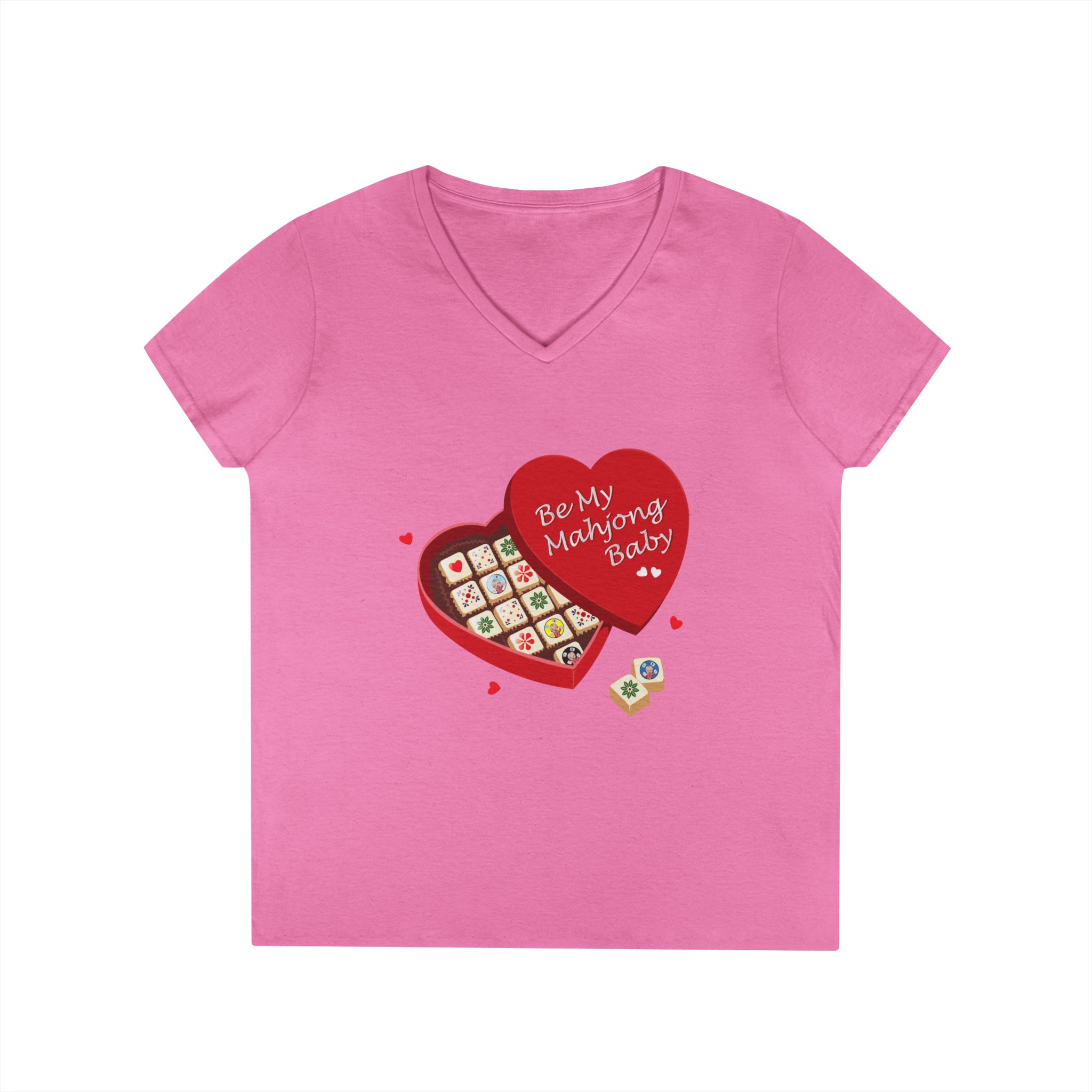 Mahjong Valentine’s T-Shirt | Be My Mahjong Baby Shirt - Image 14