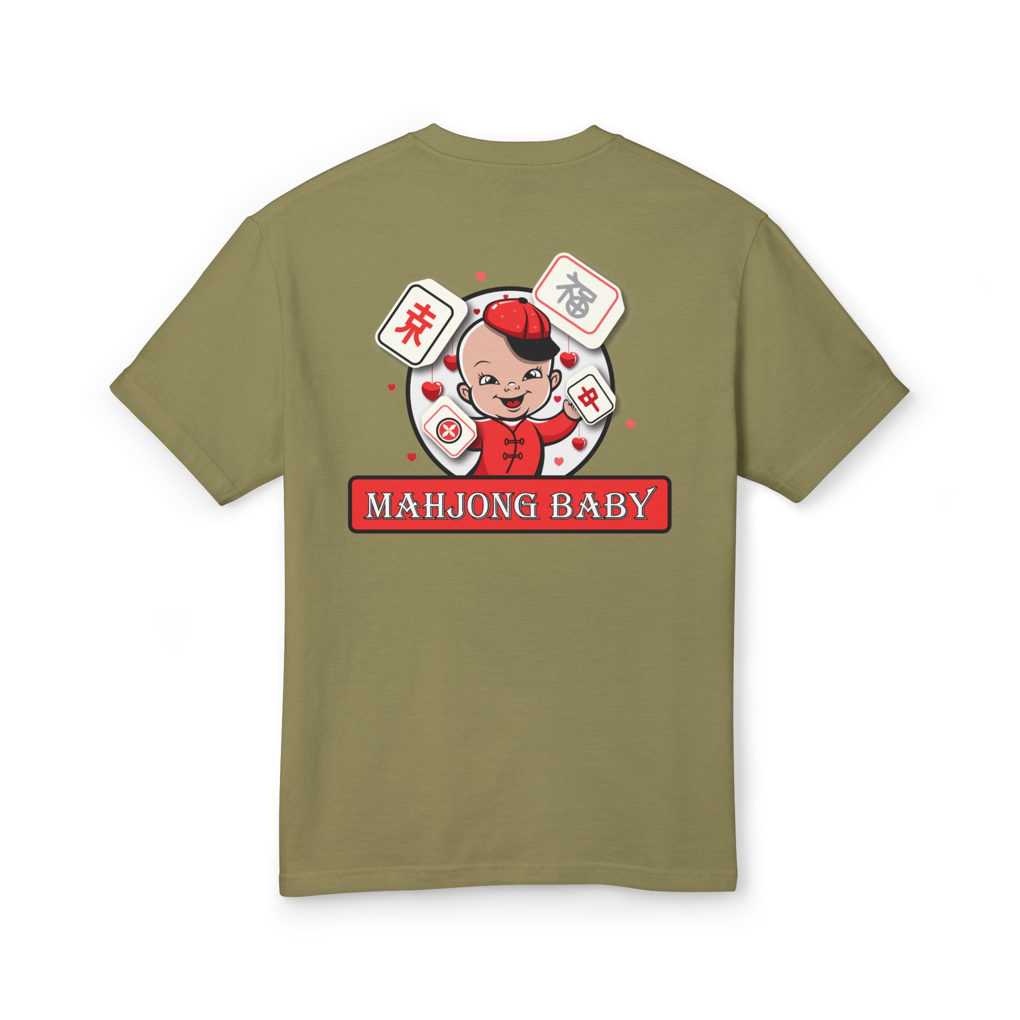 “Thrown With Love” Mahjong T-Shirt — Unisex Soft Cotton Tee - Image 6