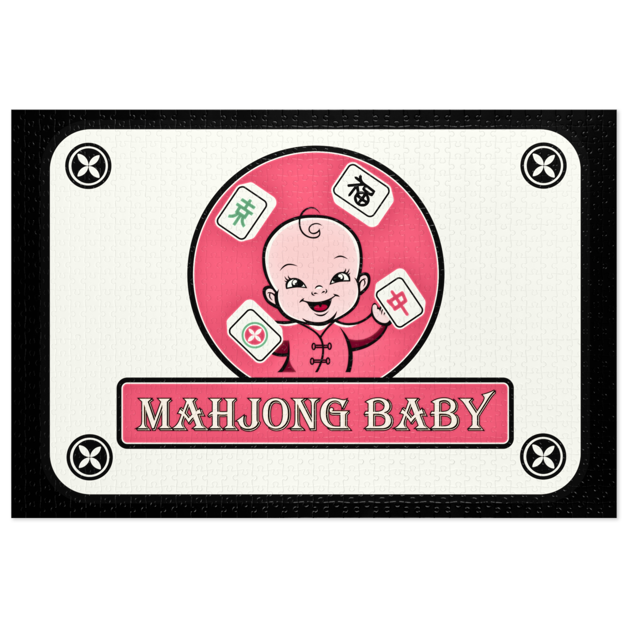 Mahjong Baby Puzzle | Retro Mahjong Tile Jigsaw with Tin (30–2000 Pieces) - Image 4