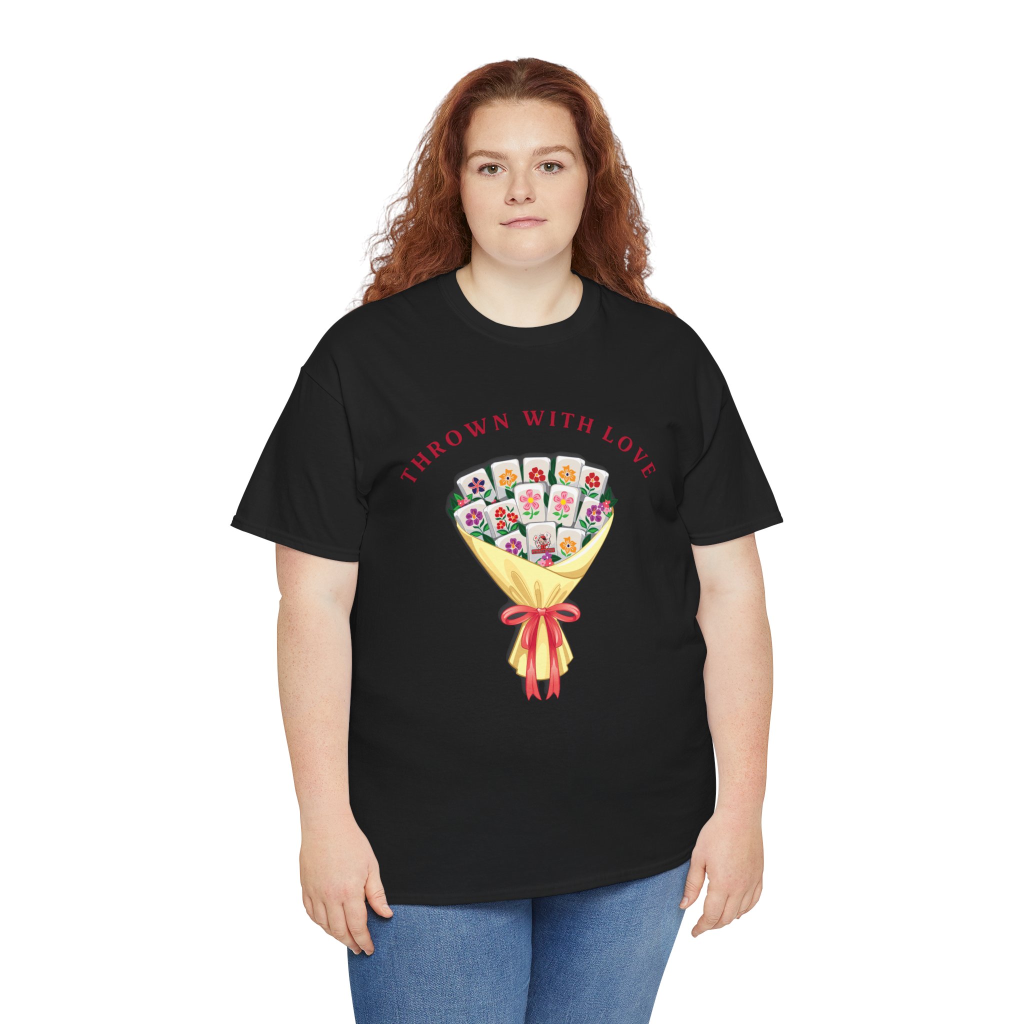 💕 “Thrown With Love” Unisex Mahjong T-Shirt — Playful Valentine’s Mahjong Gift Tee - Image 27
