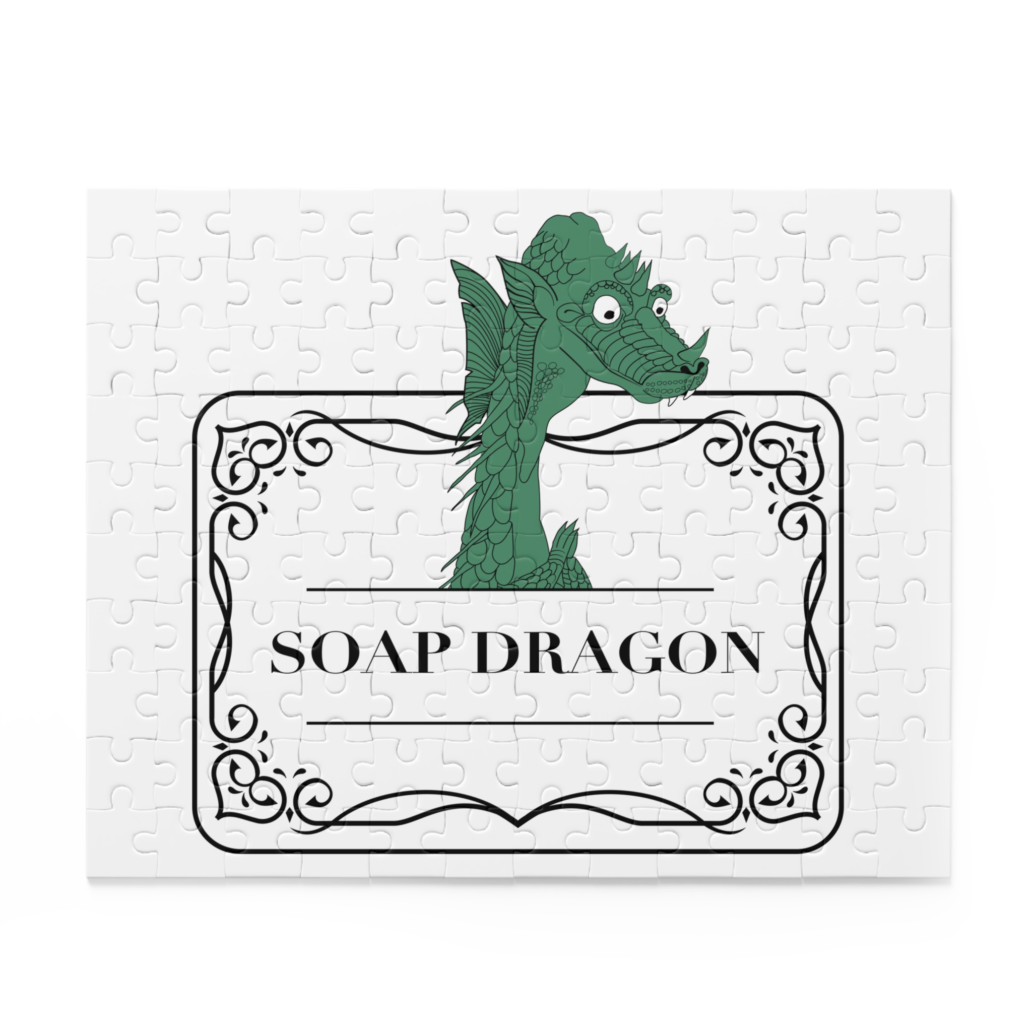 Mahjong Baby Puzzle – Soap Dragon Design | 120, 252, 500 Pieces - Image 2