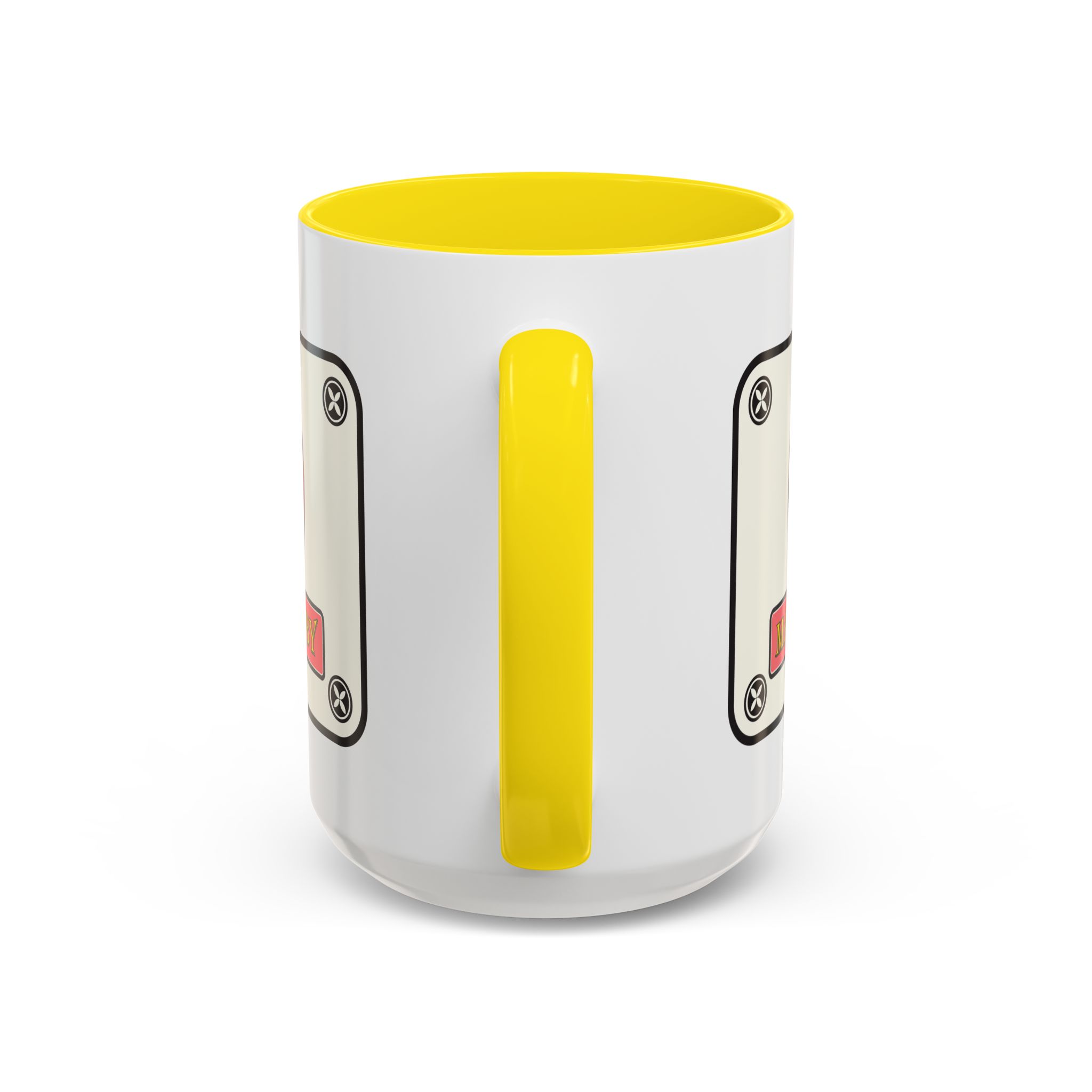 Mahjong Baby Accent Coffee Mug | Retro Ceramic Cup (11oz & 15oz) - Image 94