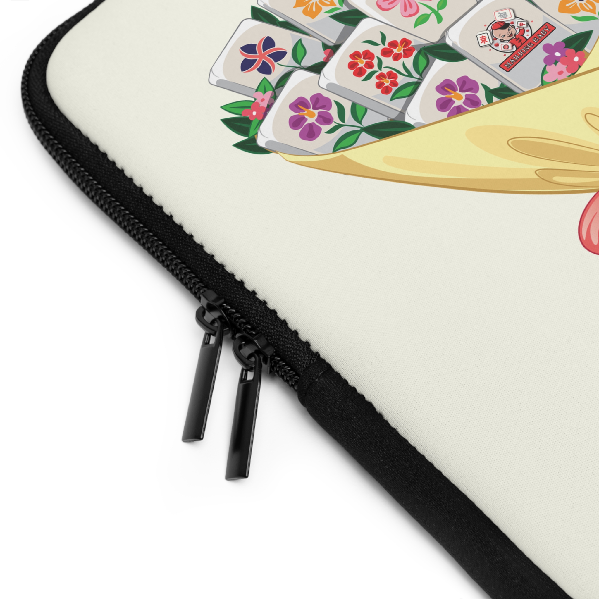 💕 “Be My Mahjong Baby” Laptop Sleeve — Playful Mahjong Valentine Tech Case - Image 19