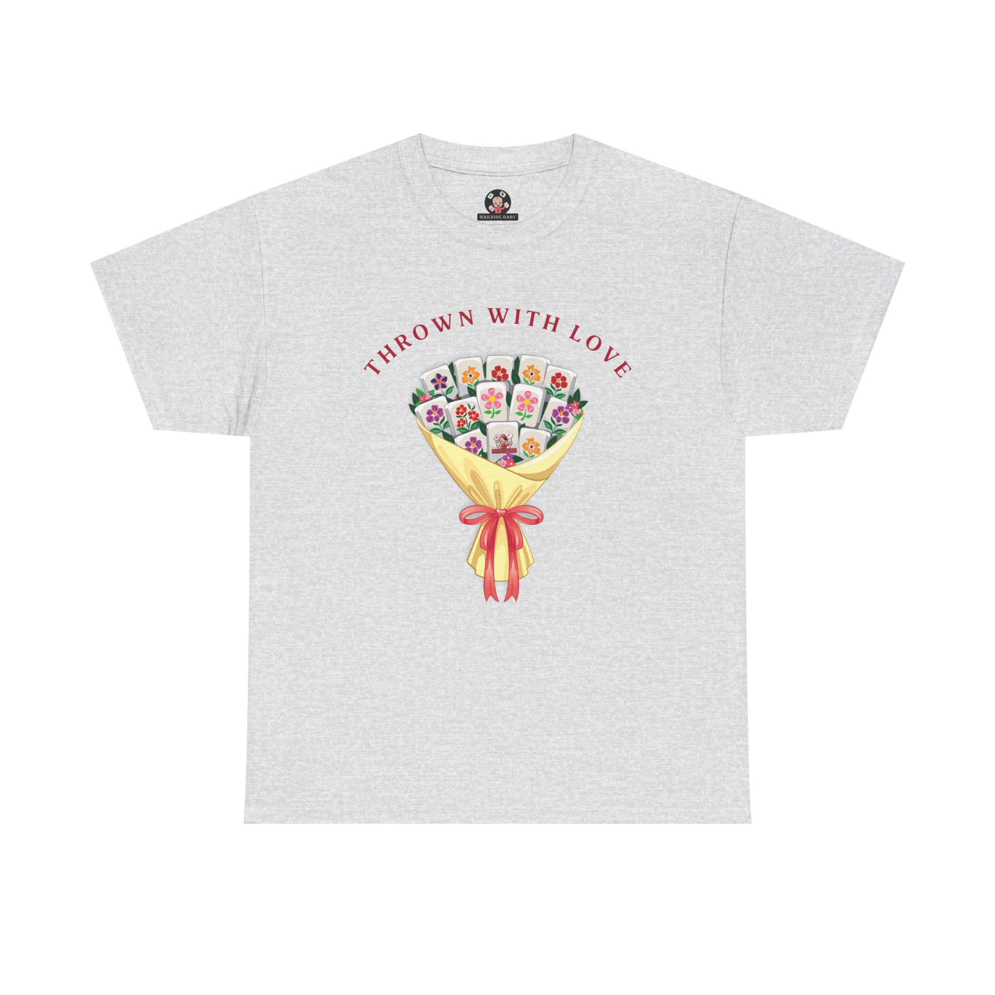 💕 “Thrown With Love” Unisex Mahjong T-Shirt — Playful Valentine’s Mahjong Gift Tee - Image 12