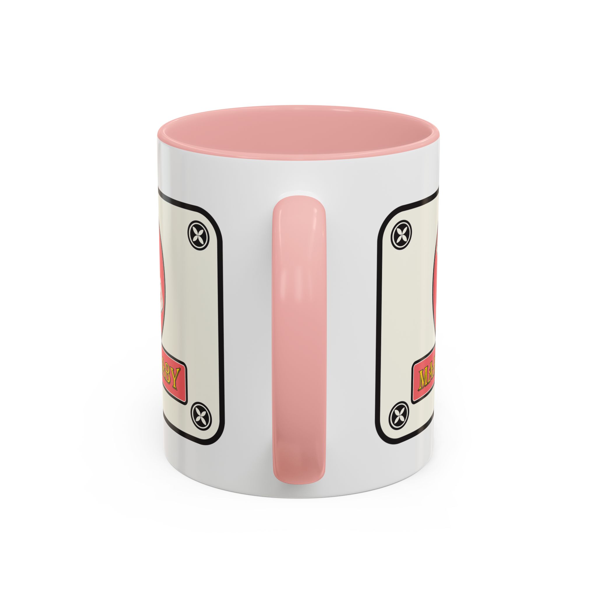 Mahjong Baby Accent Coffee Mug | Retro Ceramic Cup (11oz & 15oz) - Image 40