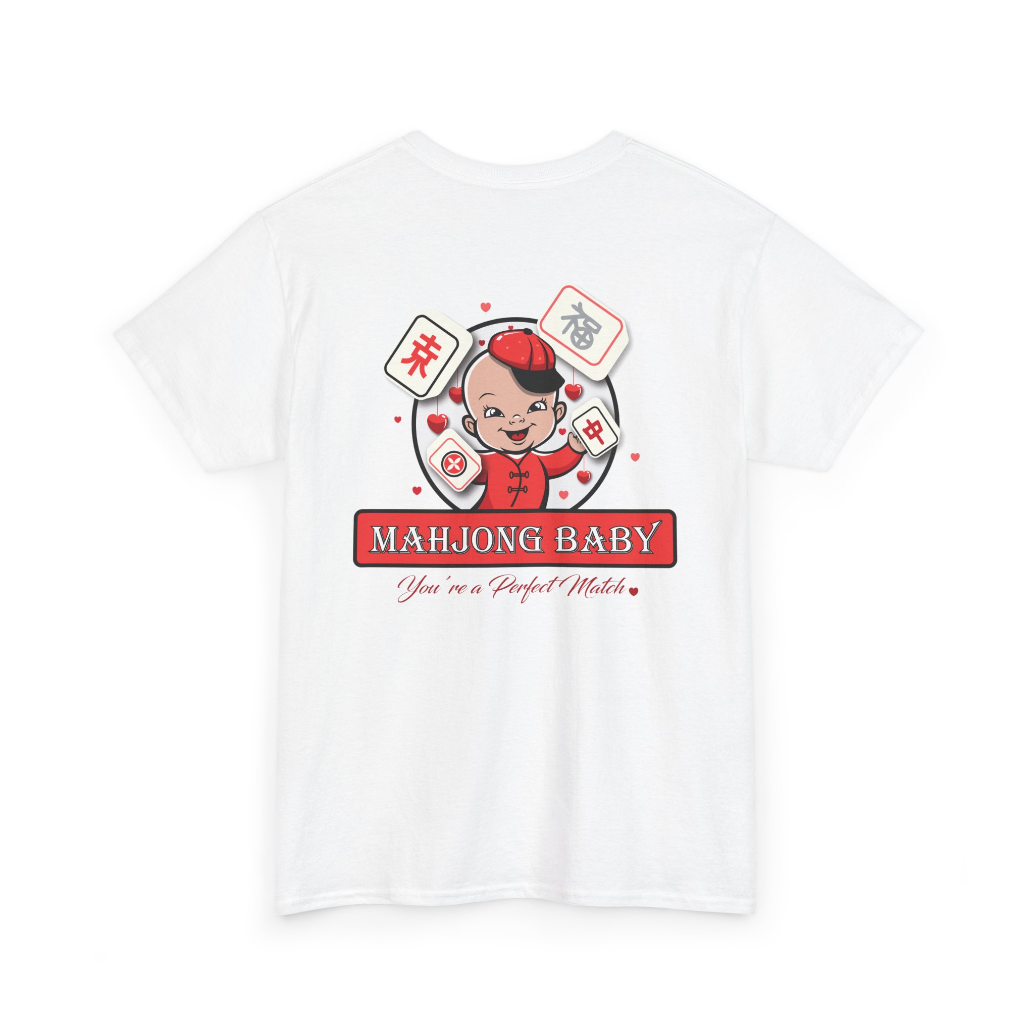 💕 “Thrown With Love” Unisex Mahjong T-Shirt — Playful Valentine’s Mahjong Gift Tee - Image 6
