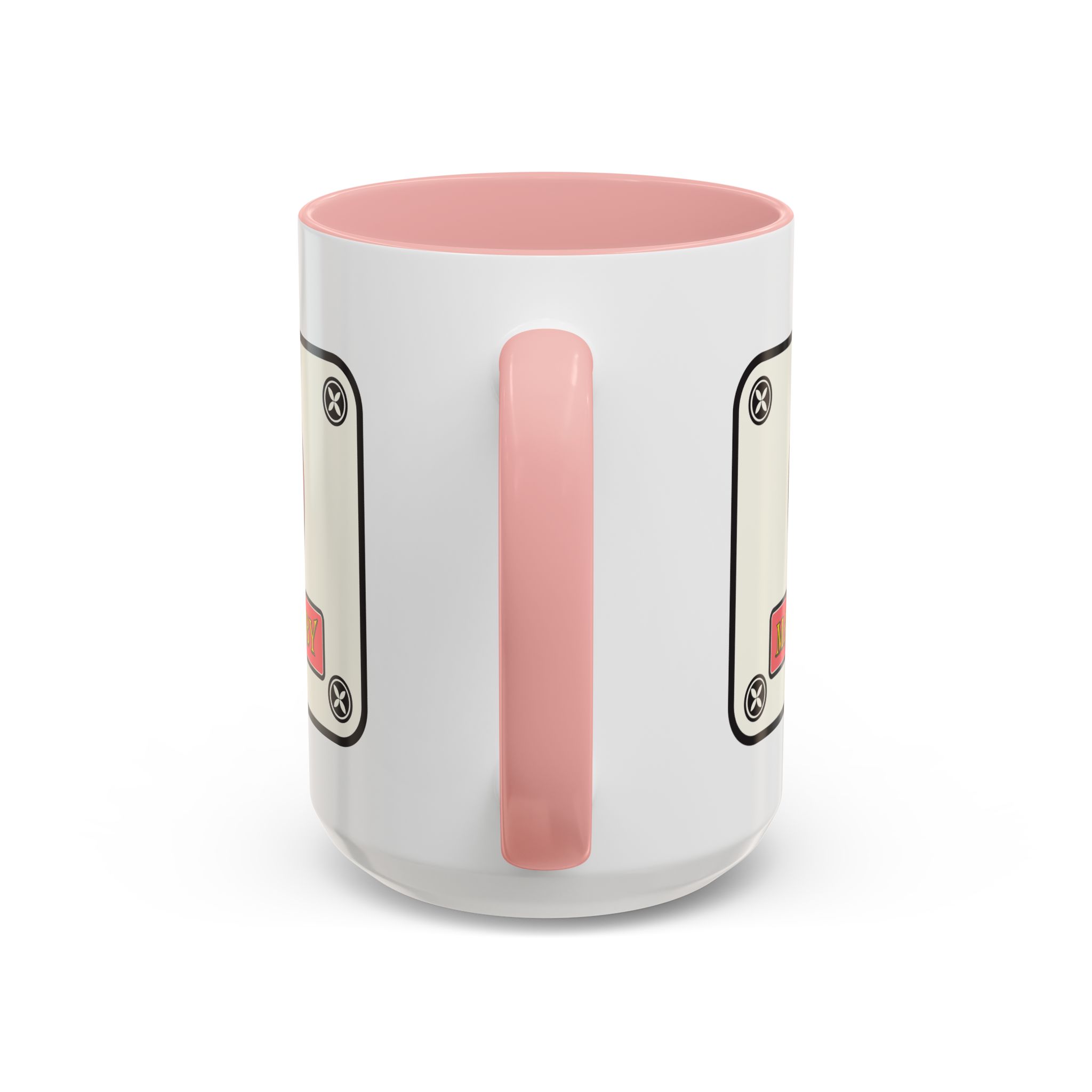 Mahjong Baby Accent Coffee Mug | Retro Ceramic Cup (11oz & 15oz) - Image 46