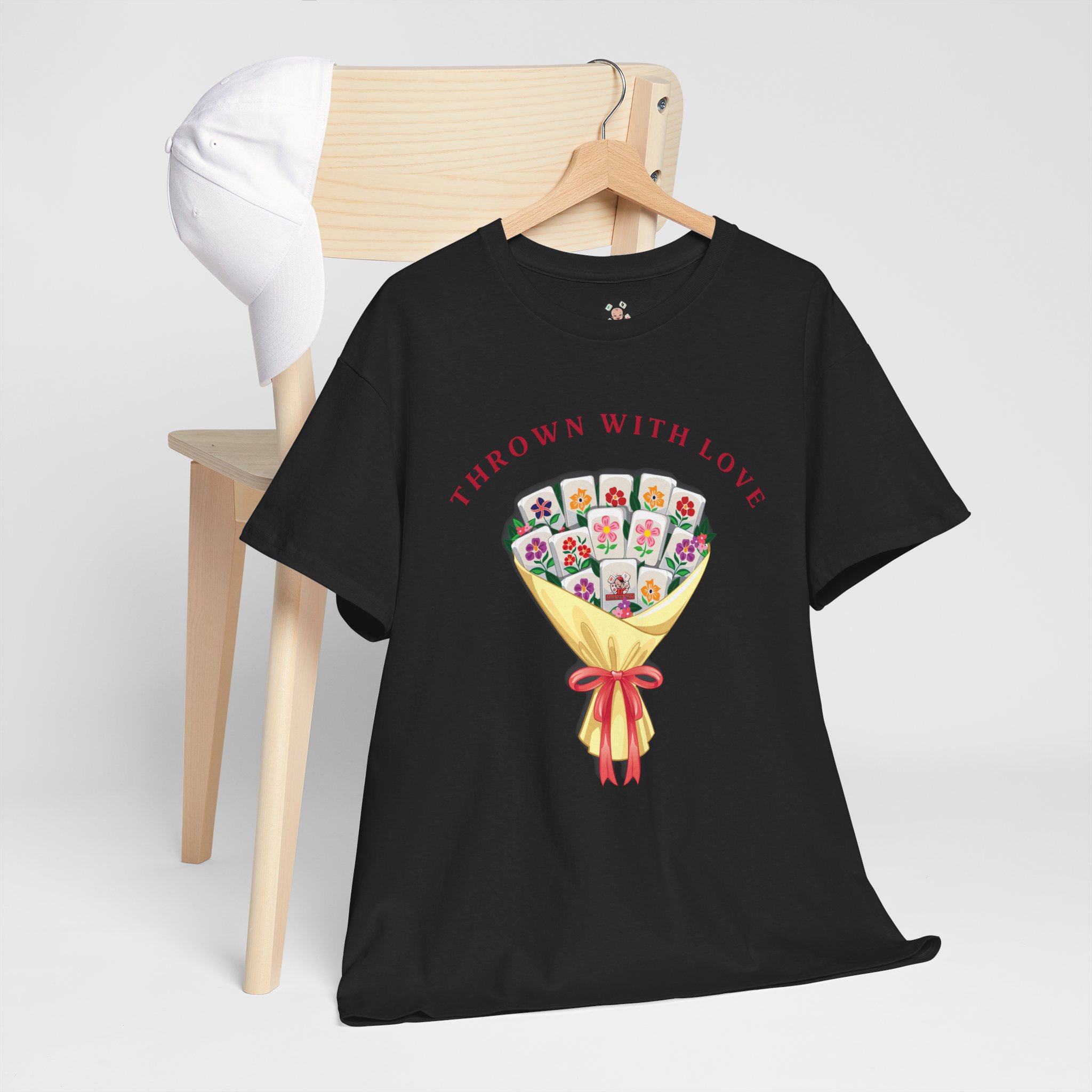 💕 “Thrown With Love” Unisex Mahjong T-Shirt — Playful Valentine’s Mahjong Gift Tee - Image 33