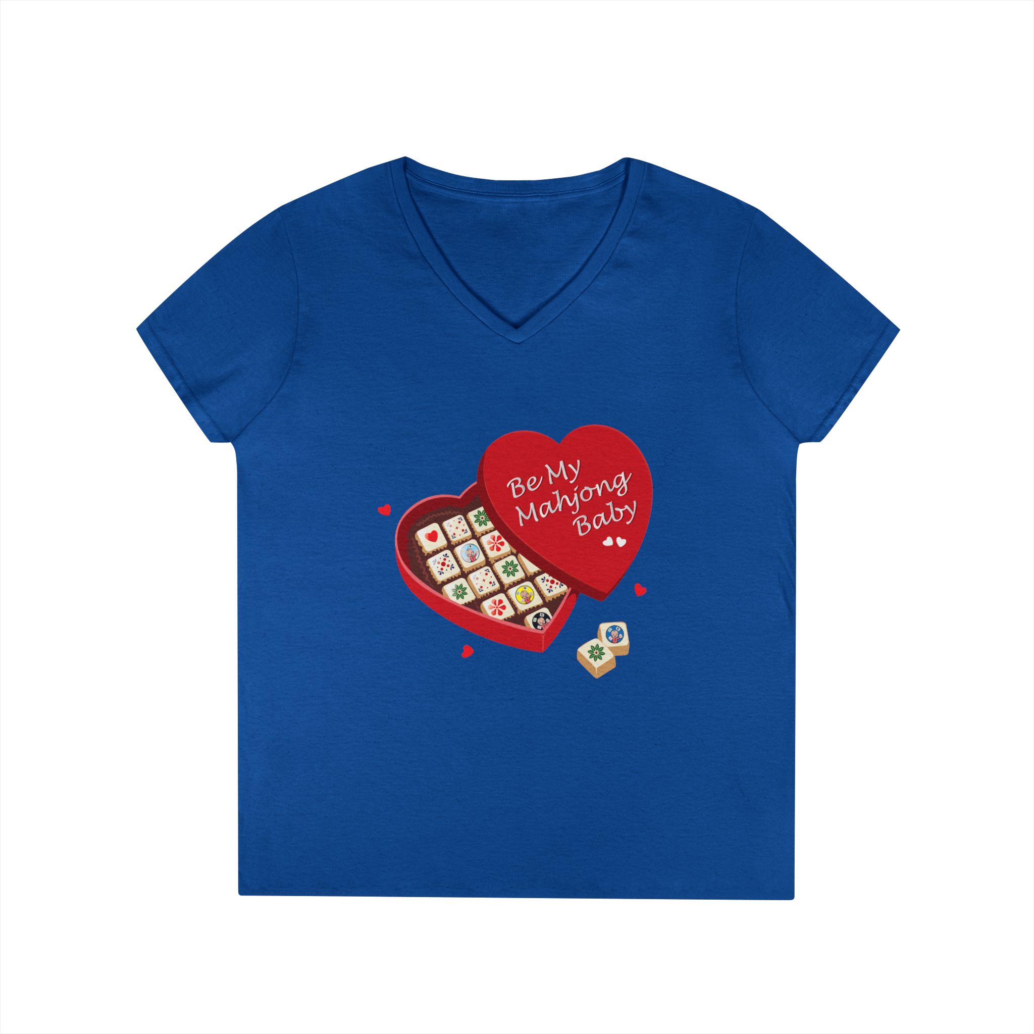 Mahjong Valentine’s T-Shirt | Be My Mahjong Baby Shirt - Image 7