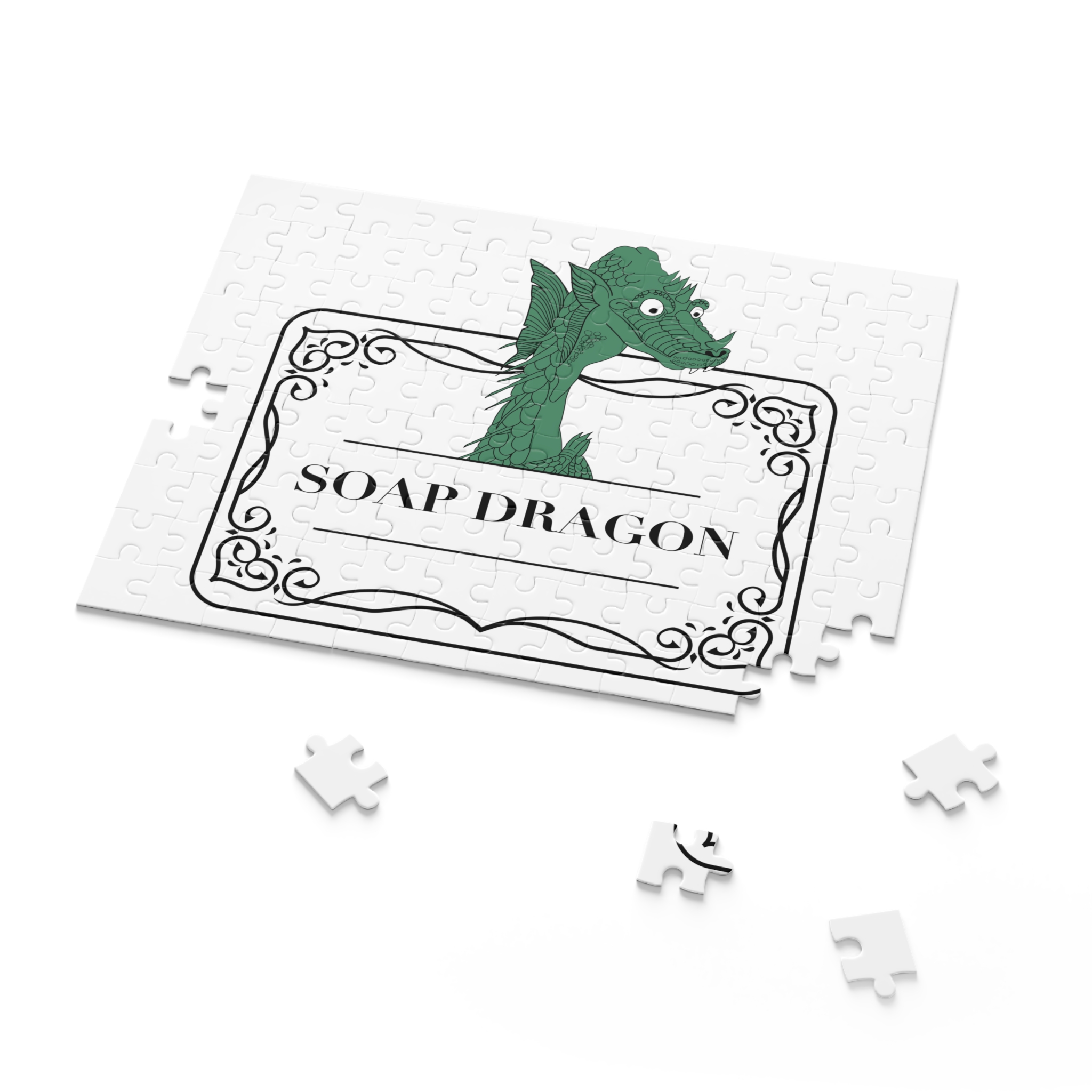 Mahjong Baby Puzzle – Soap Dragon Design | 120, 252, 500 Pieces - Image 4