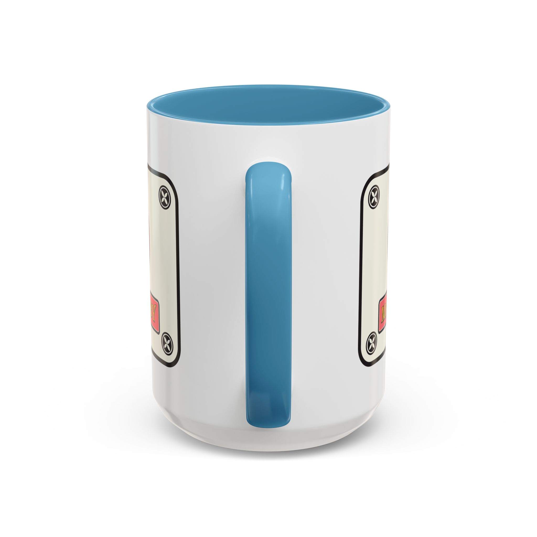 Mahjong Baby Accent Coffee Mug | Retro Ceramic Cup (11oz & 15oz) - Image 58