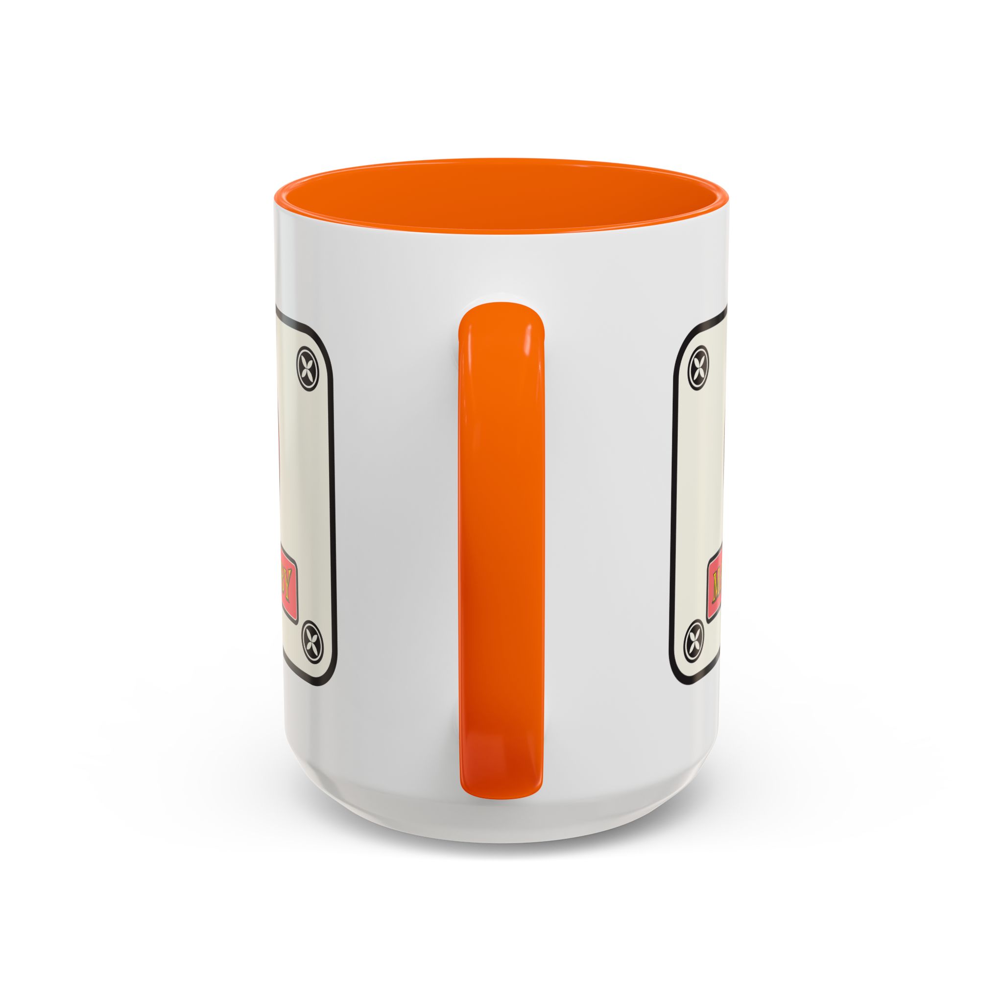 Mahjong Baby Accent Coffee Mug | Retro Ceramic Cup (11oz & 15oz) - Image 82