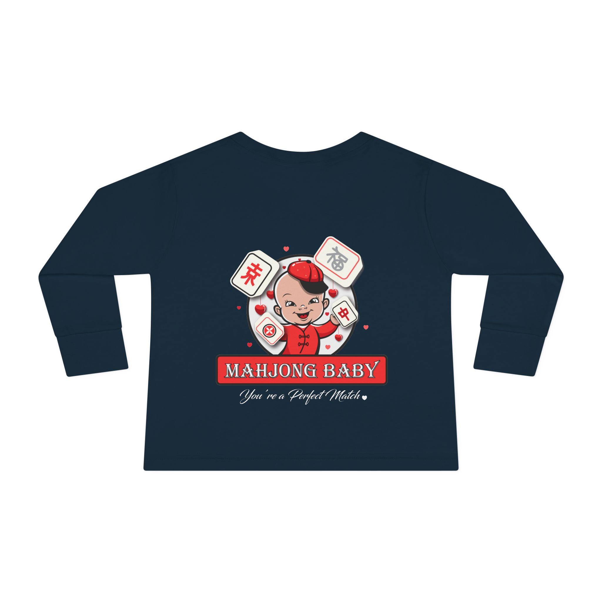 Toddler Tee — "Thanks a Bunch" Floral Bouquet Long Sleeve - Image 22