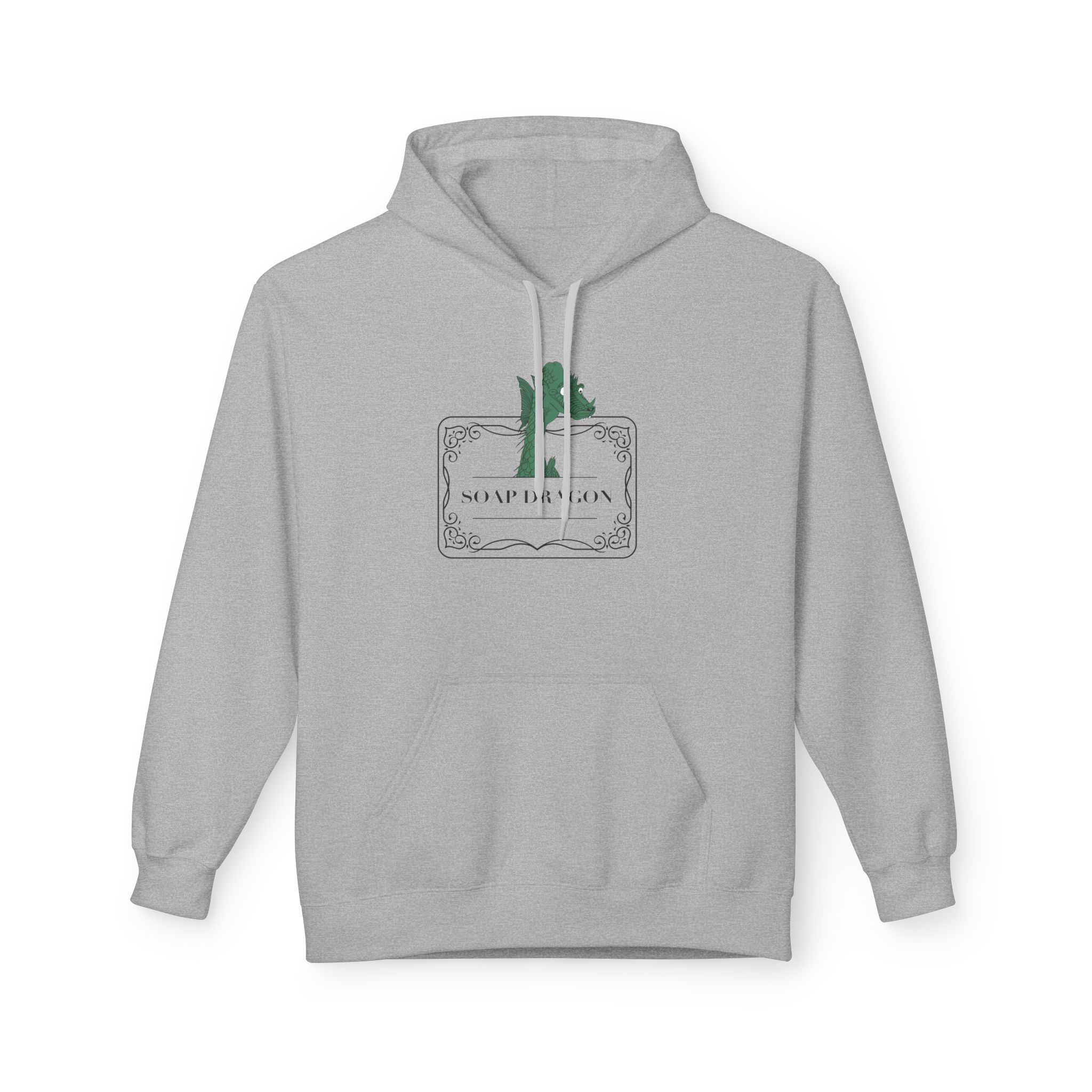 Soap Dragon Hockey Baby Hoodie | Cute Retro Goalie Graphic Pullover - Image 37