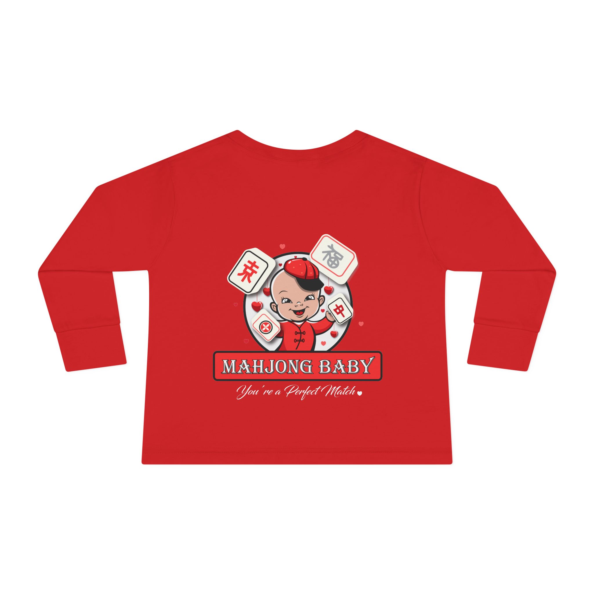 Toddler Tee — "Thanks a Bunch" Floral Bouquet Long Sleeve - Image 30