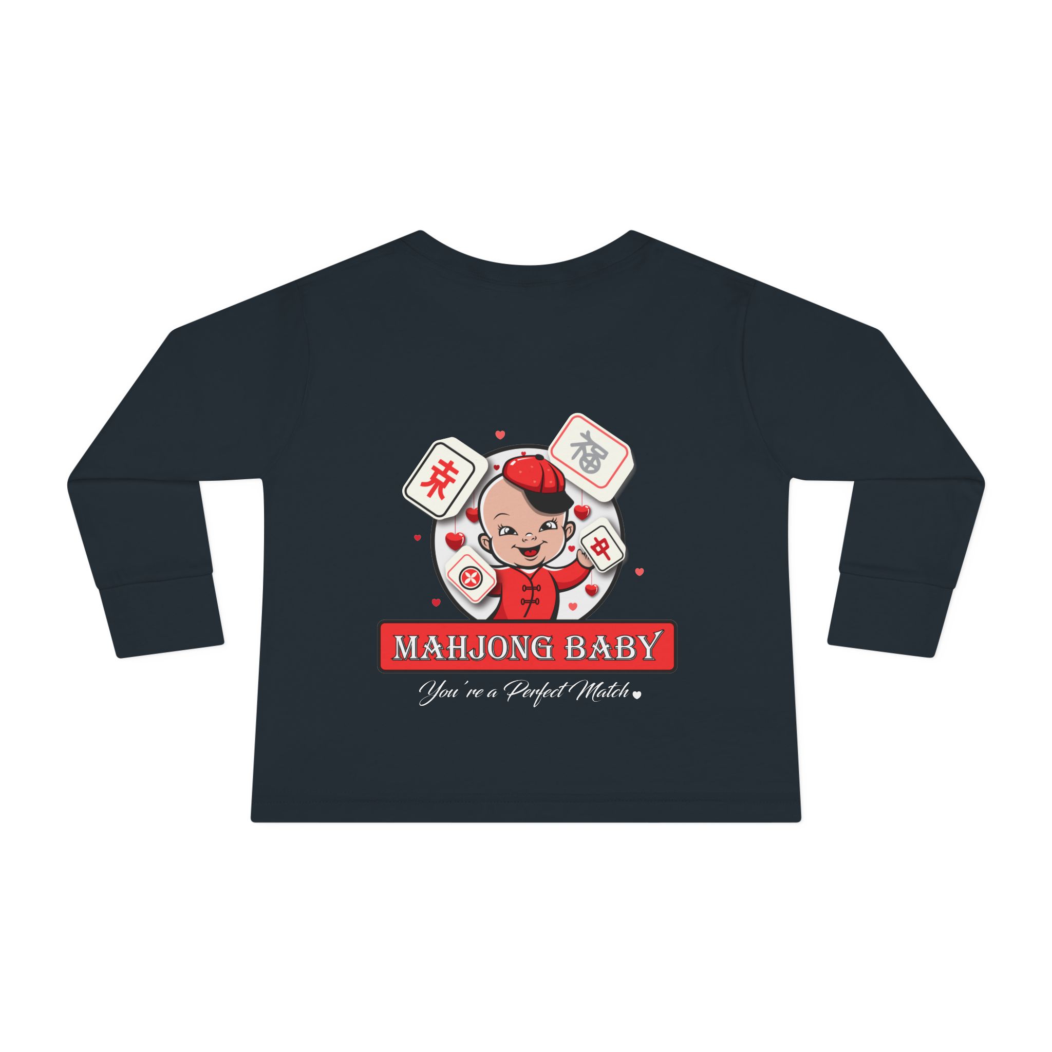Toddler Tee — "Thanks a Bunch" Floral Bouquet Long Sleeve - Image 18