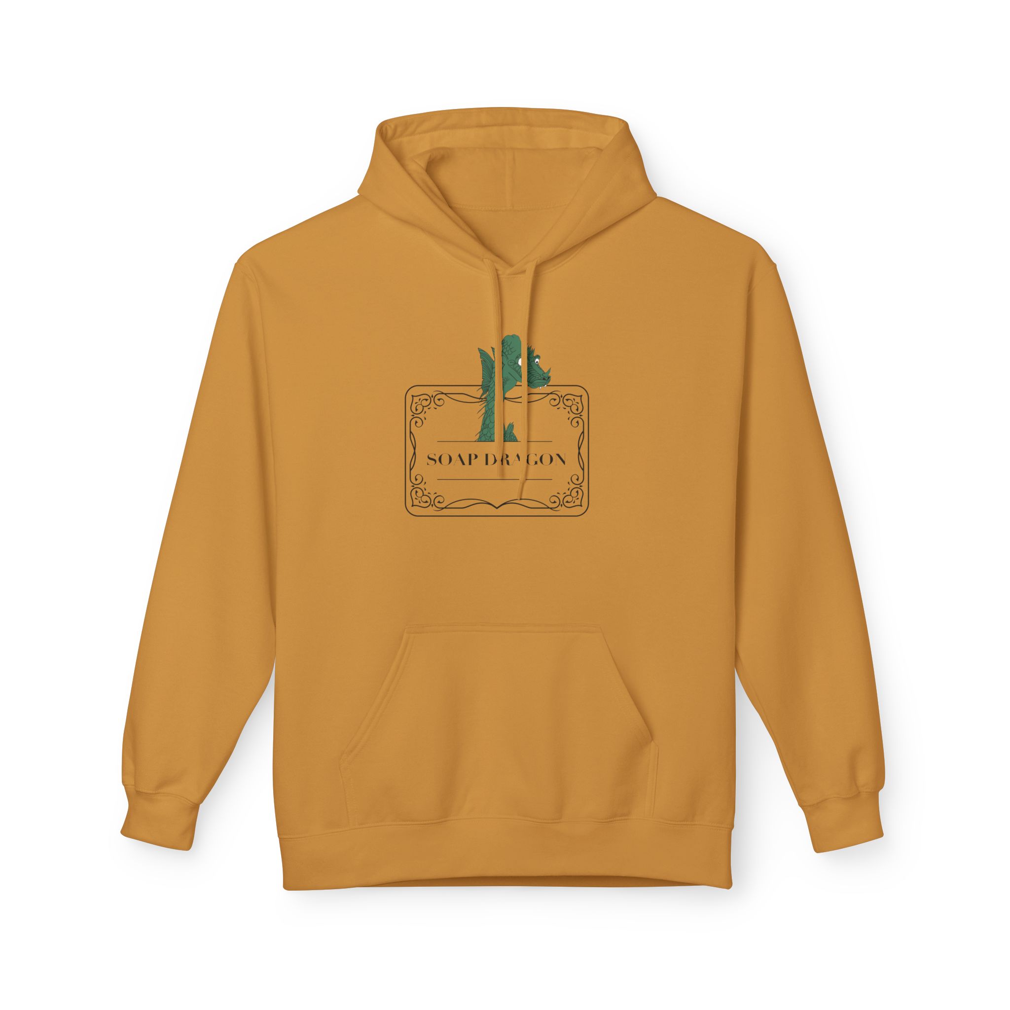 Soap Dragon Hockey Baby Hoodie | Cute Retro Goalie Graphic Pullover - Image 43