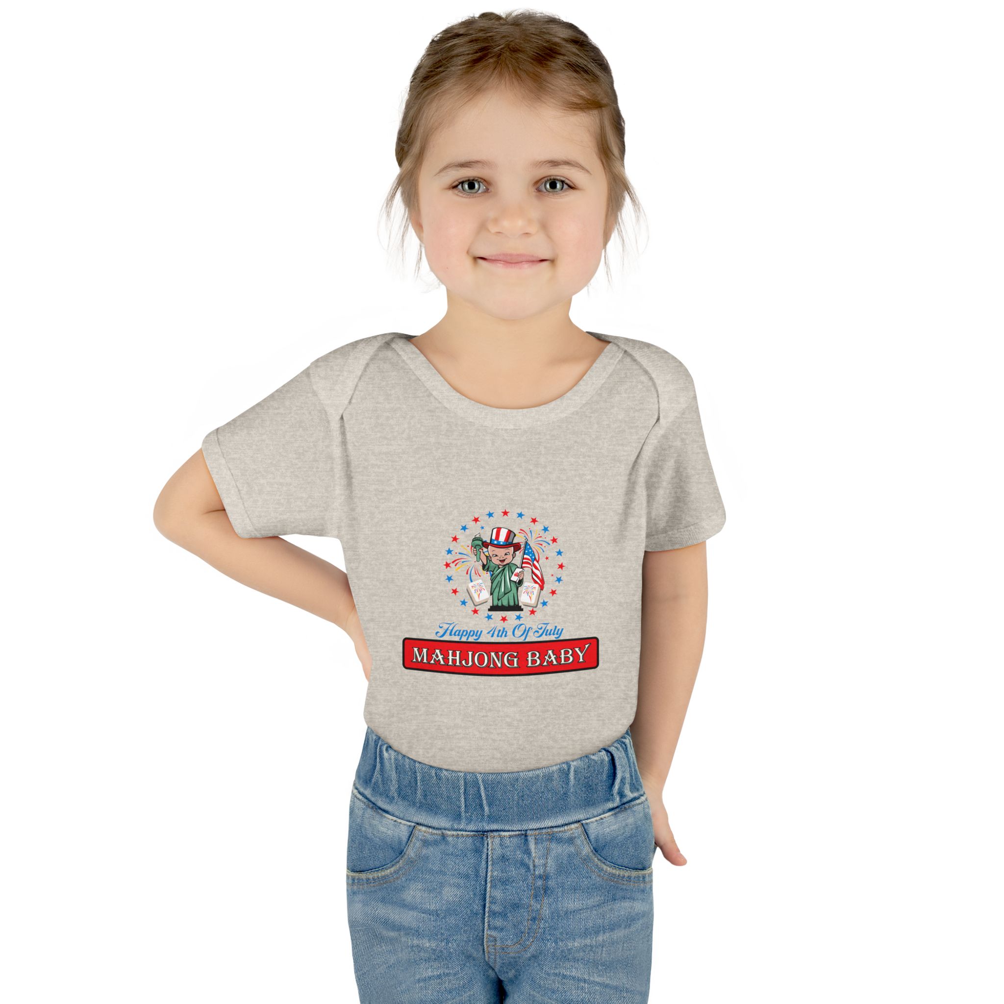 Mahjong Baby Onesie | Cute Playful Infant Bodysuit Gift - Image 25