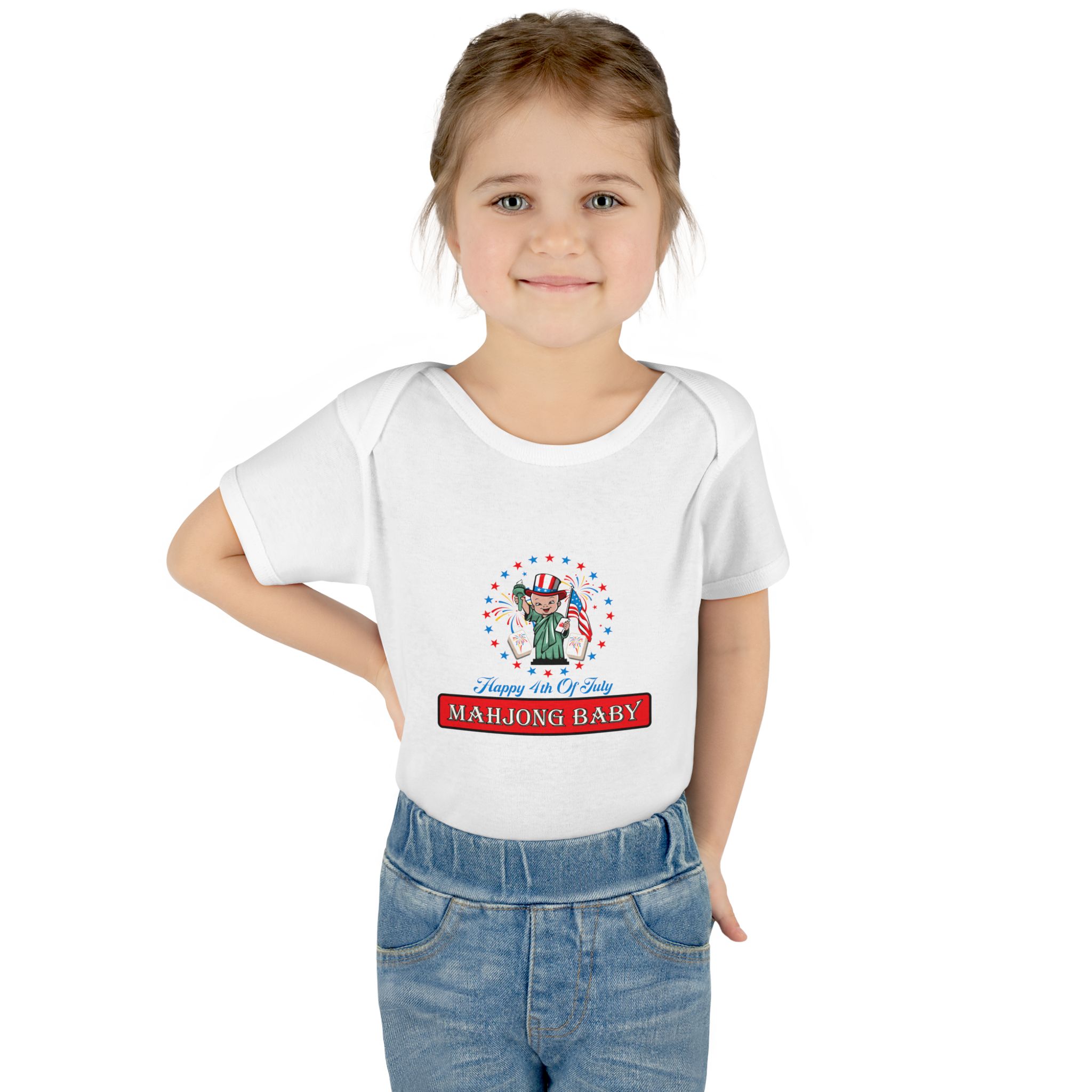 Mahjong Baby Onesie | Cute Playful Infant Bodysuit Gift - Image 15
