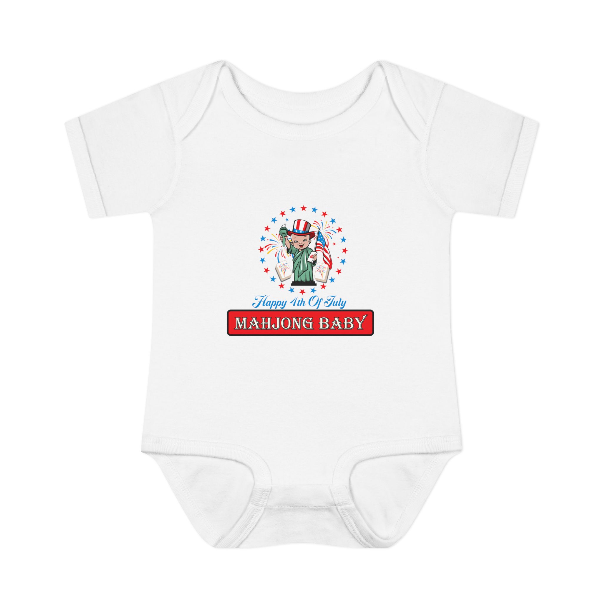 Mahjong Baby Onesie | Cute Playful Infant Bodysuit Gift - Image 12