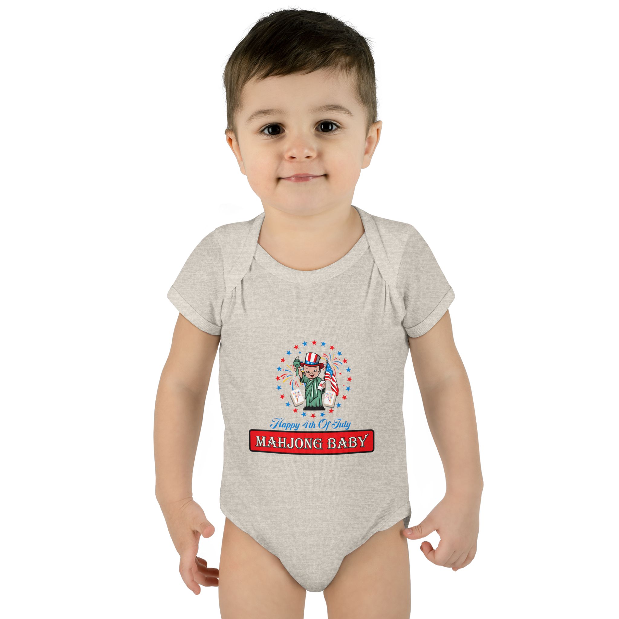 Mahjong Baby Onesie | Cute Playful Infant Bodysuit Gift - Image 24