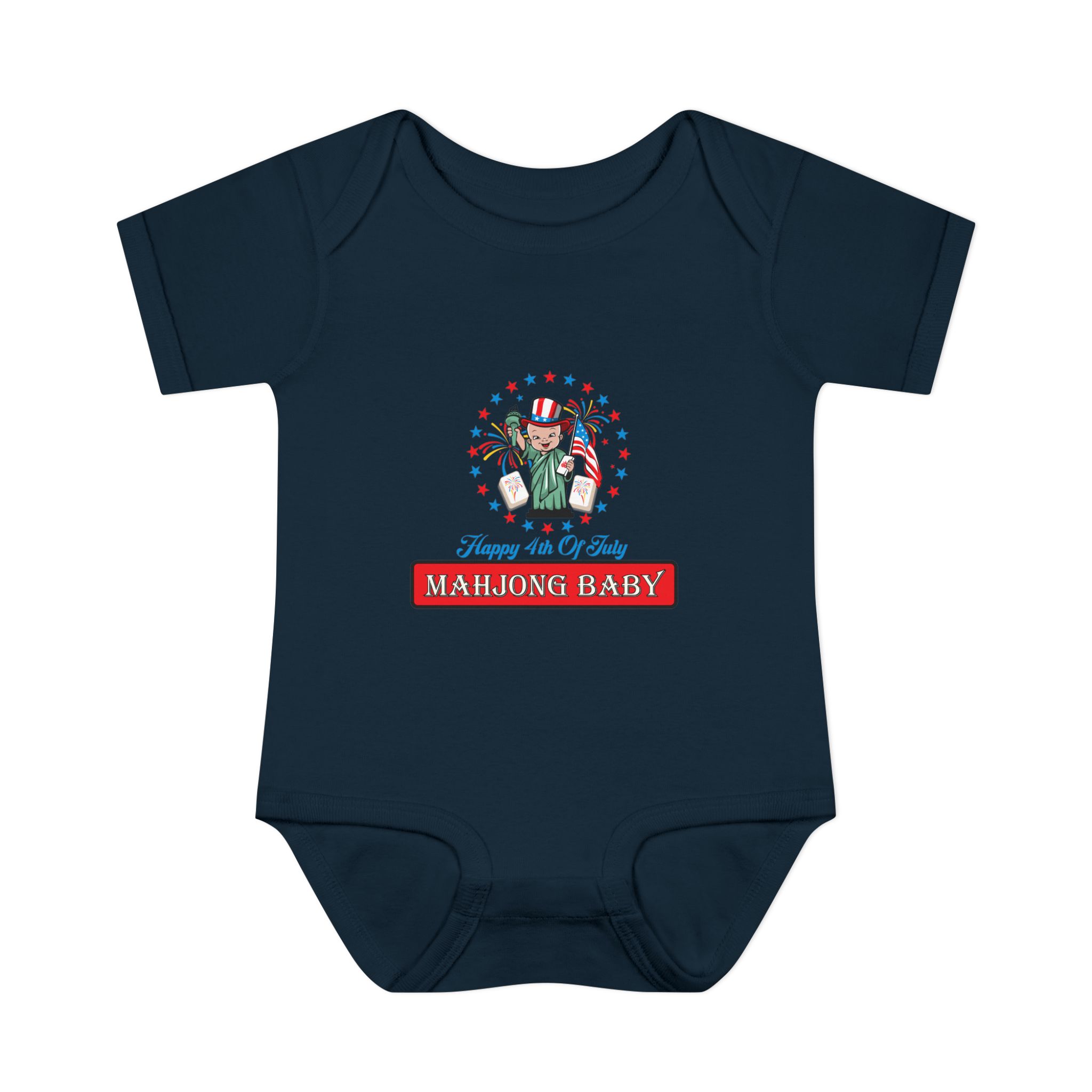 Mahjong Baby Onesie | Cute Playful Infant Bodysuit Gift - Image 2