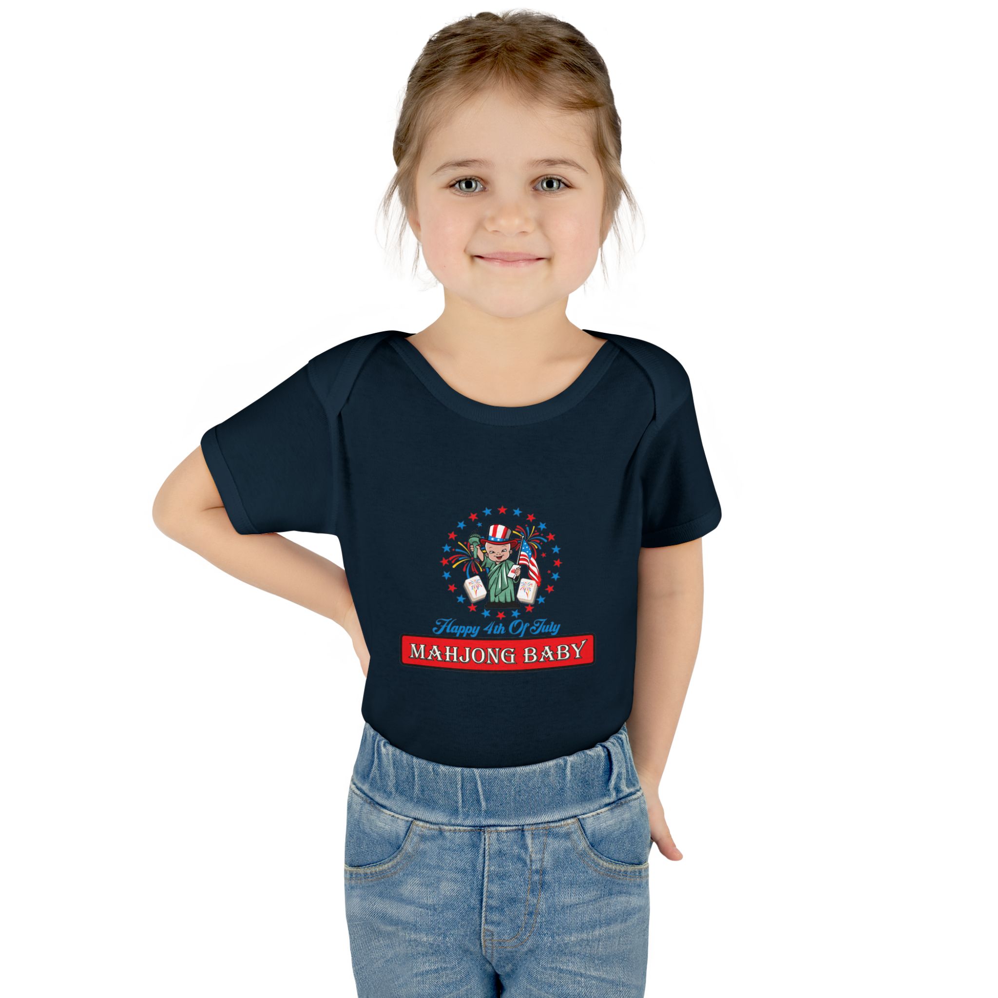 Mahjong Baby Onesie | Cute Playful Infant Bodysuit Gift - Image 5