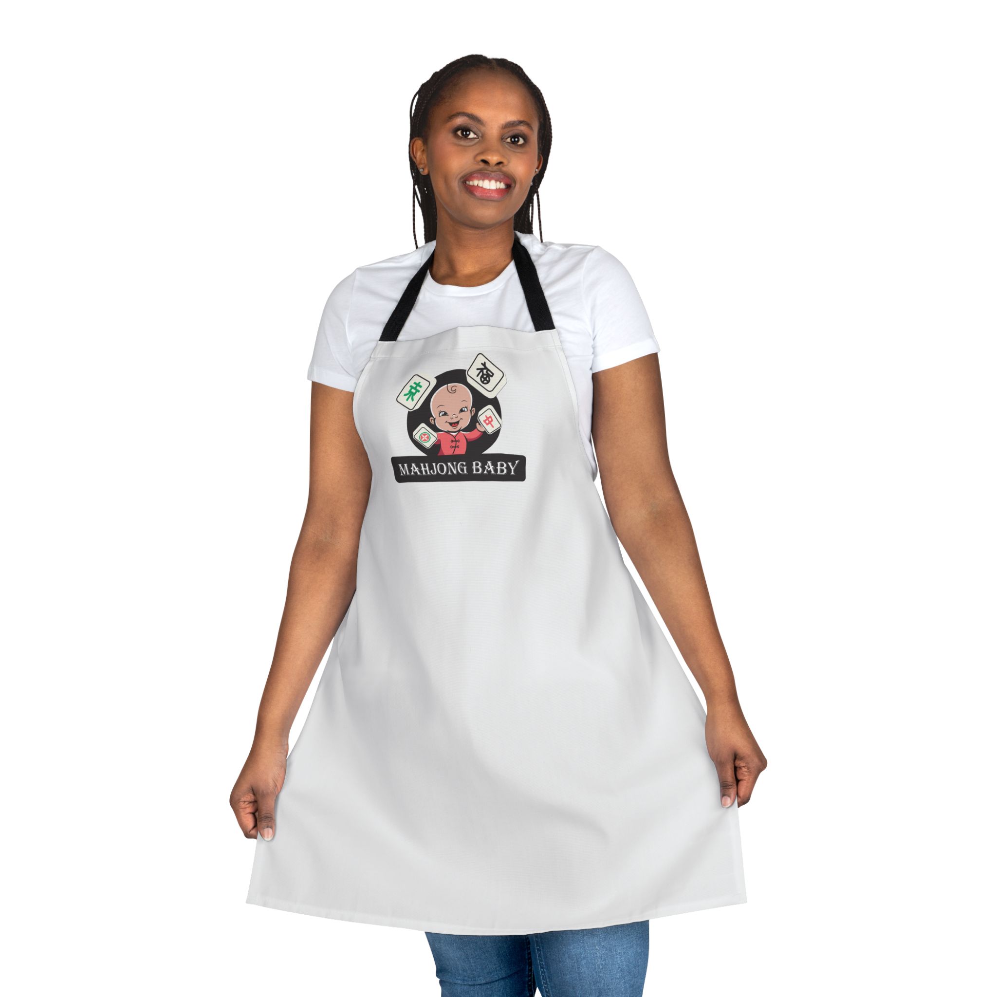 Mahjong Baby Apron — Cute Mahjong Baby Chef Apron (one size) - Image 10